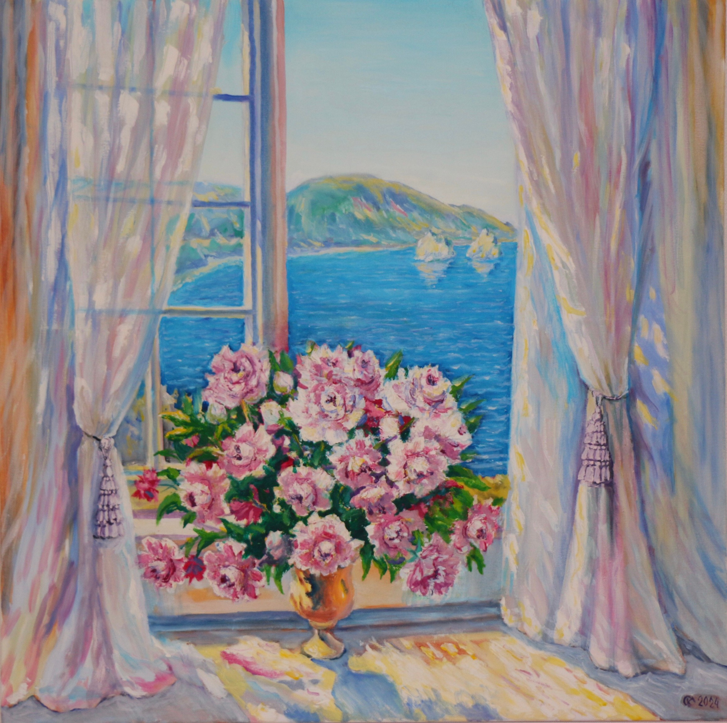 Морские пейзажи. Продажа картин маслом на холсте в г. Ялта