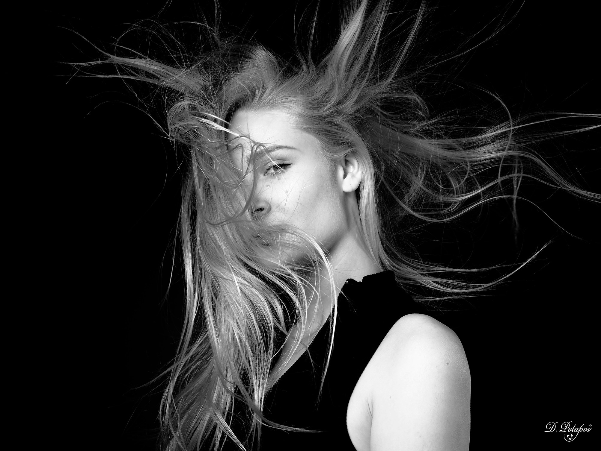 Ветер в студии. Московский фотограф Дмитрий Потапов