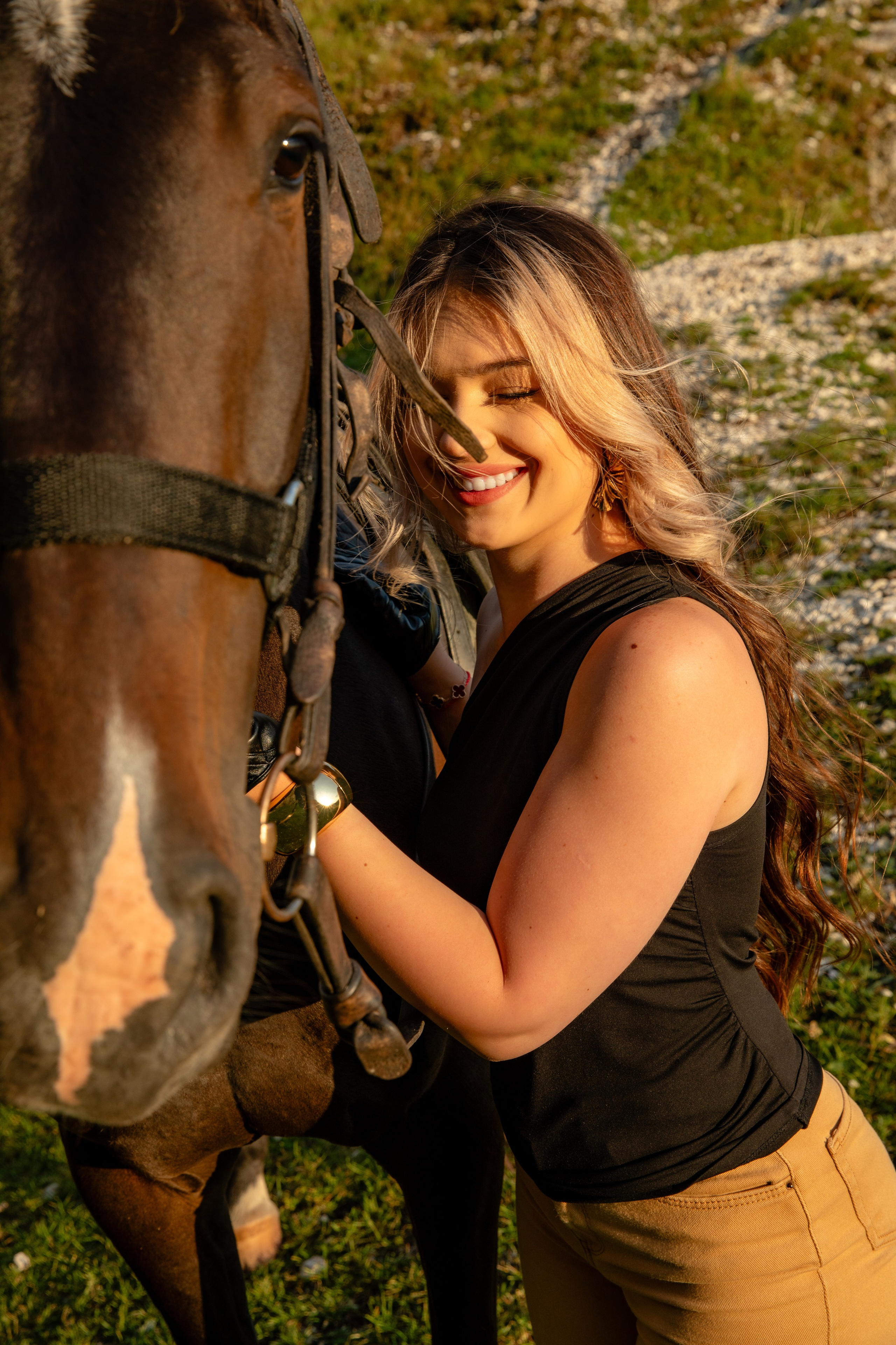 Фотосессия в конном клубе на лошадях. Фотограф в Кисловодске Юлия Федоренко