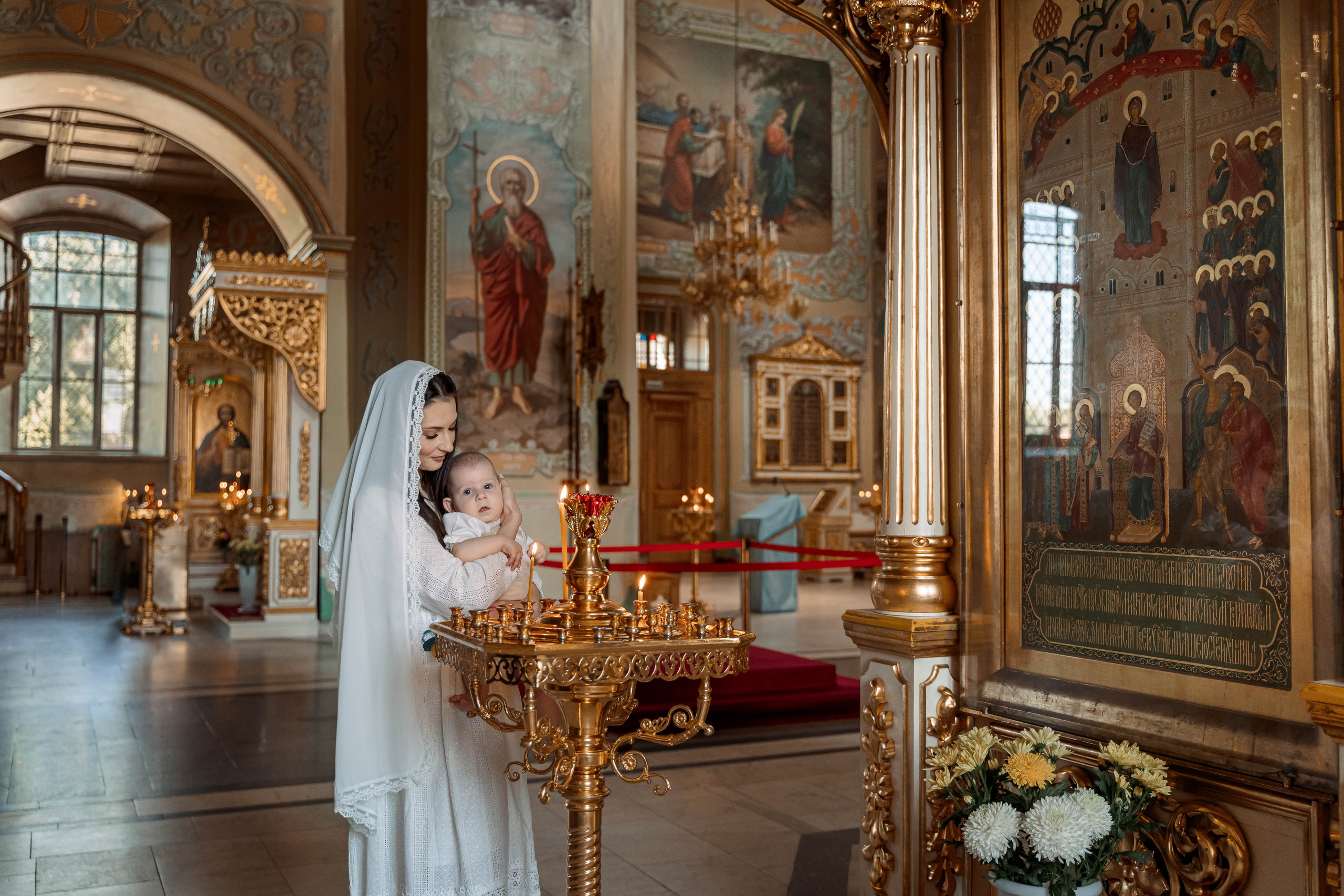Крещение Савелия, Храм Покрова Пресвятой Богородицы. Семейный фотограф в Саратове