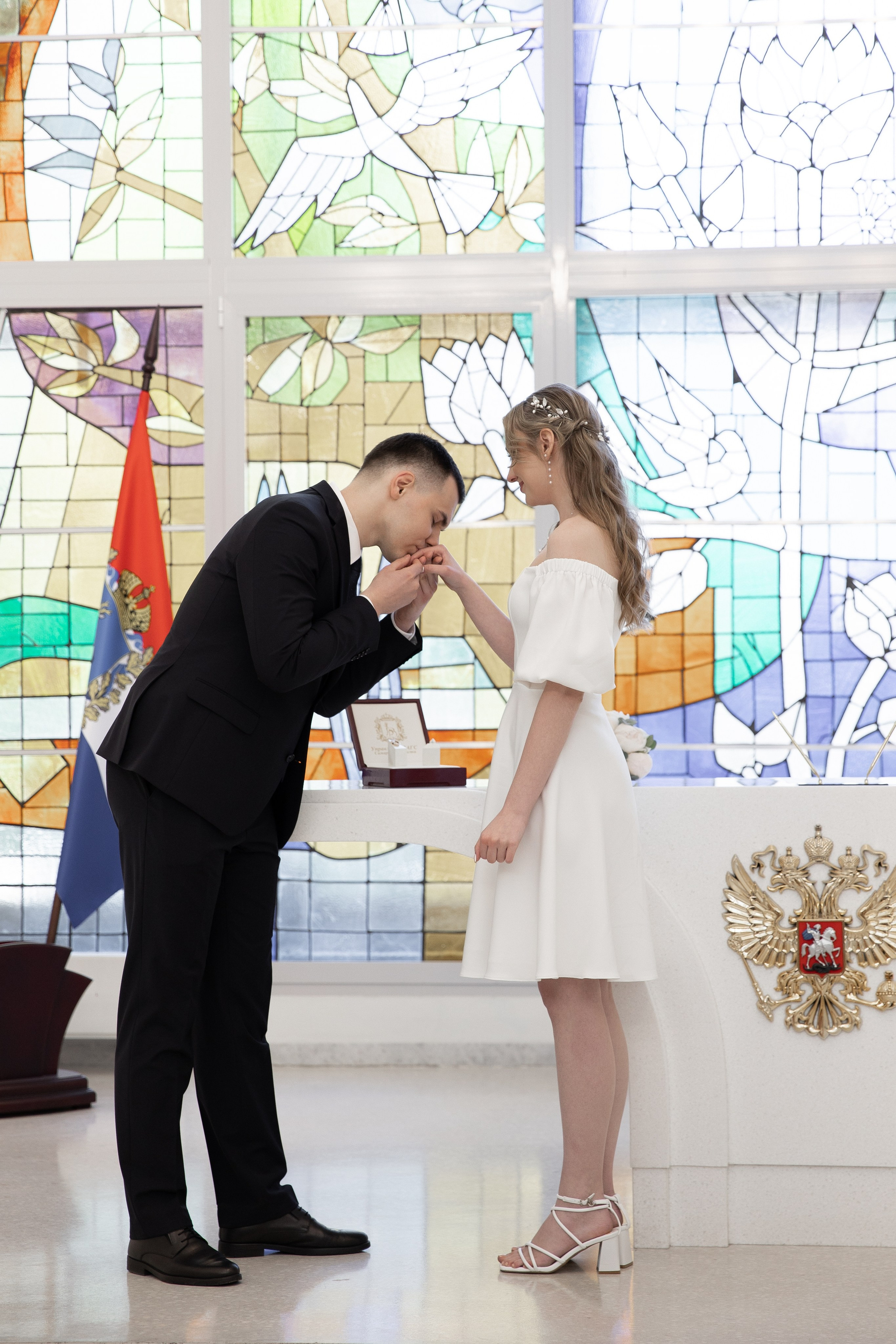 Свадебная прогулка Максима & Алины. Свадебный фотограф Самара Ирина Захарова