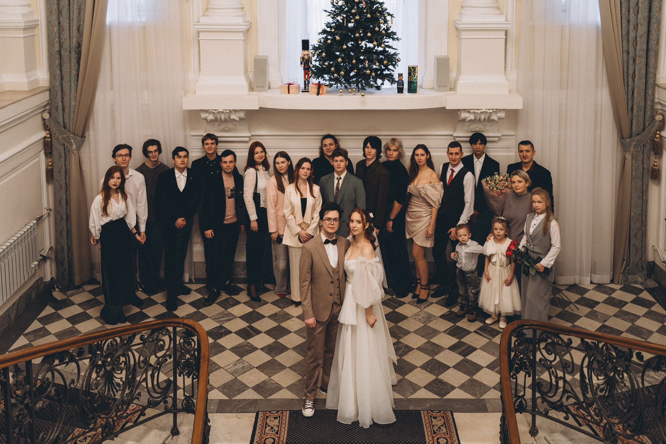 СВАДЕБНАЯ СЬЕМКА ВО ВТОРОМ ДВОРЦЕ С ГОСТЯМИ И ПРОГУЛКА В ТАВРИЧЕСКОМ САДУ. Профессиональный фотограф, Санкт-Петербург — Виктория Богомолова