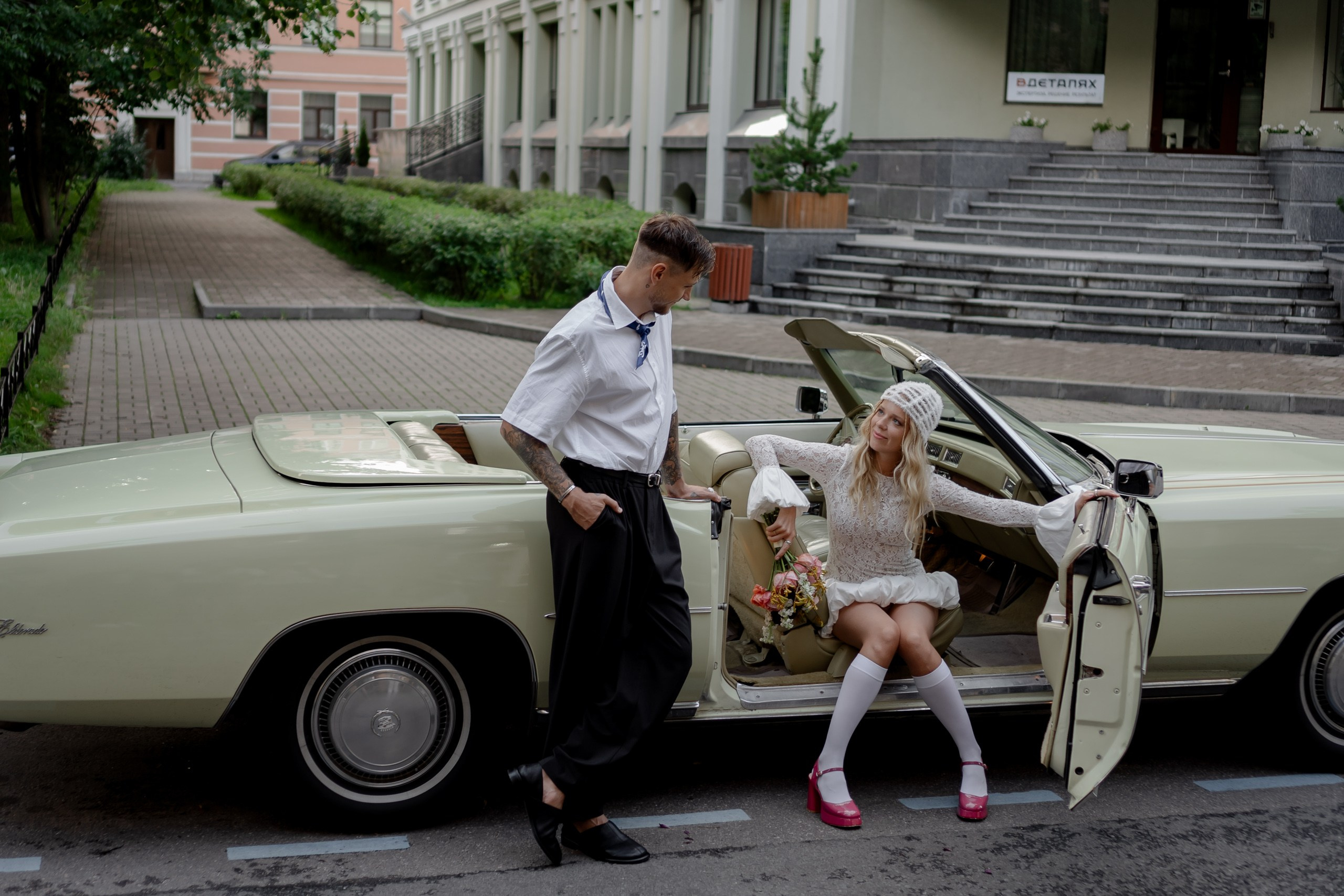 СВАДЕБНАЯ СЬЕМКА С КАБРИОЛЕТОМ В САНТК-ПЕТЕРБУРГЕ НА ПЕТРОГРАДКЕ В ОТЕЛЕ ПАНОРАМИКА. Профессиональный фотограф, Санкт-Петербург — Виктория Богомолова