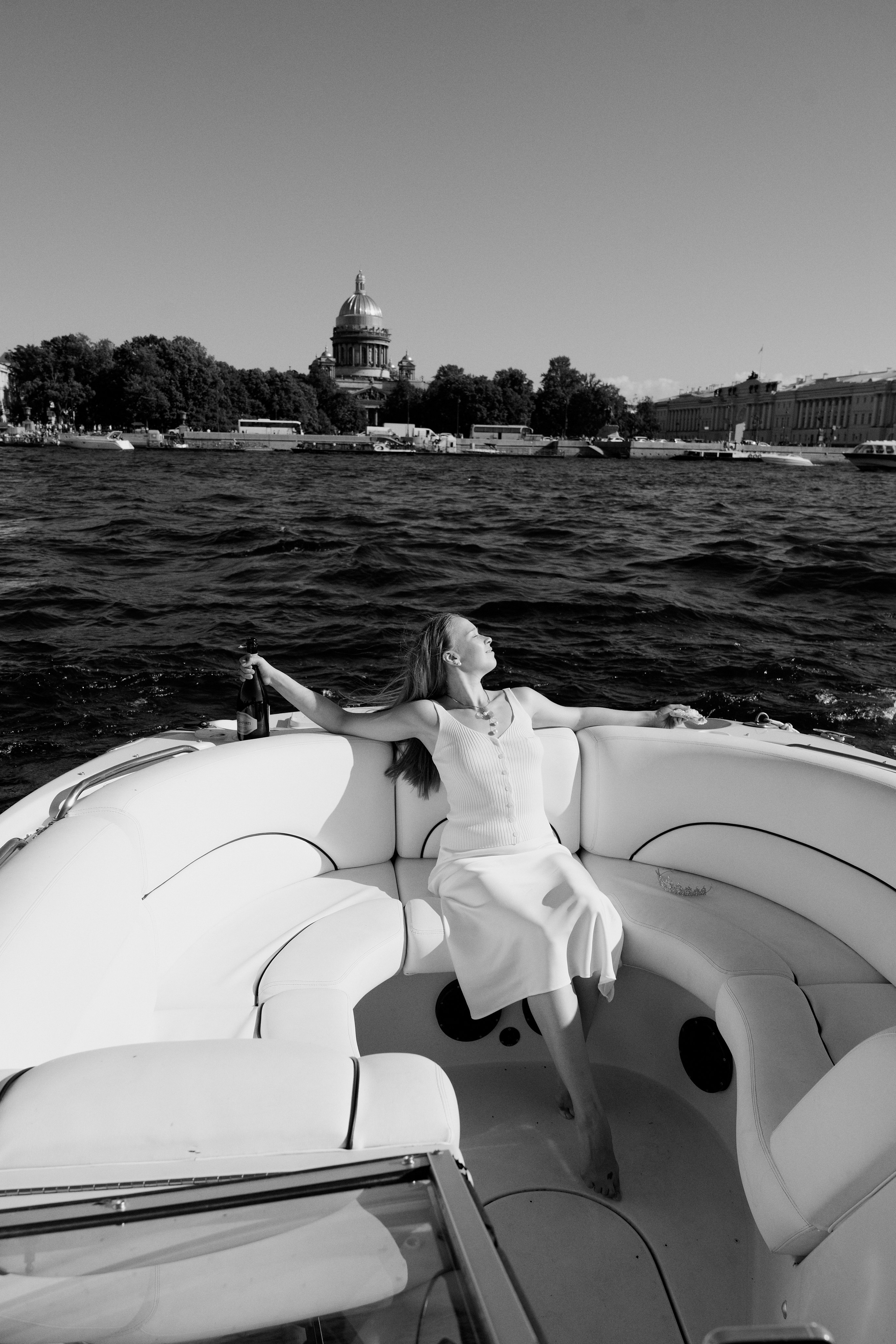 Девичник на катере. Фотограф / Санкт-Петербург / Галина Никонова