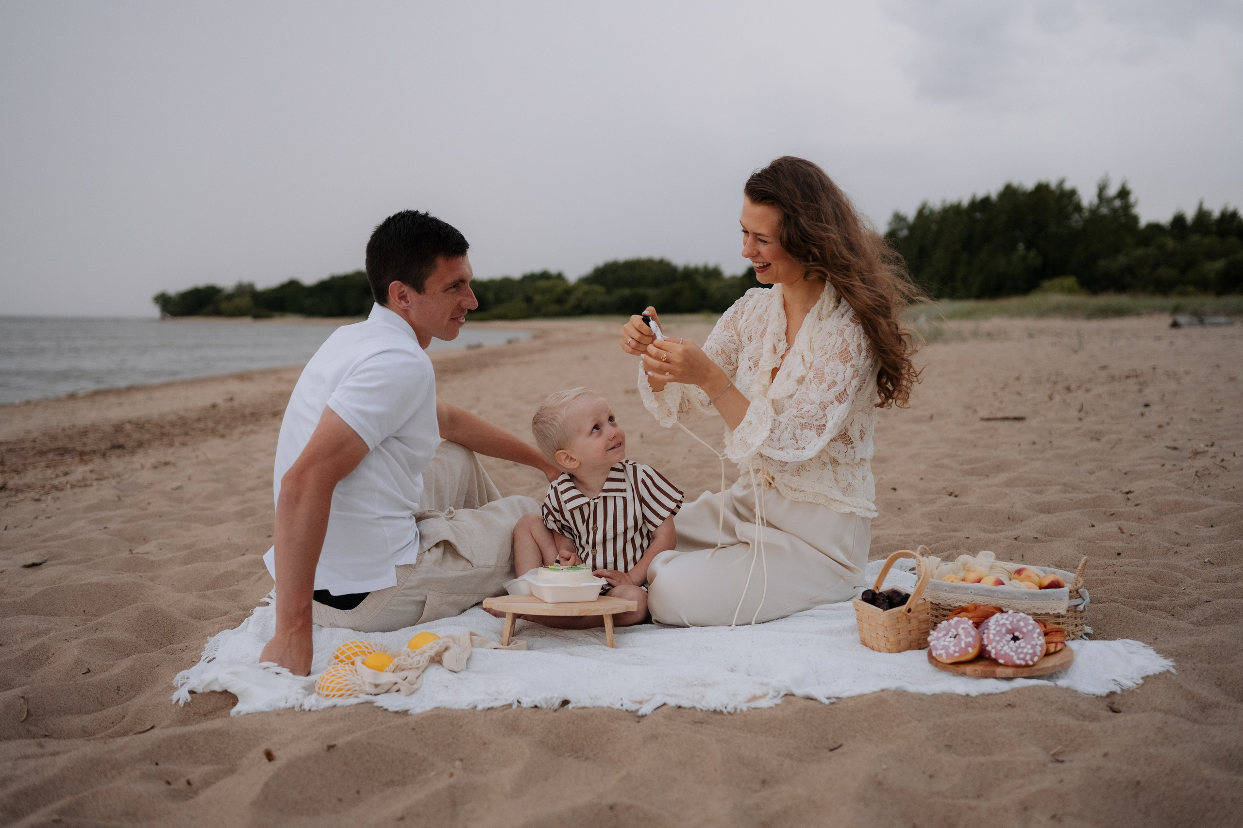 Лера, Стас и Рома. Семейный фотограф/ фотограф на крещение в Санкт-Петербурге Дьяконова Валерия