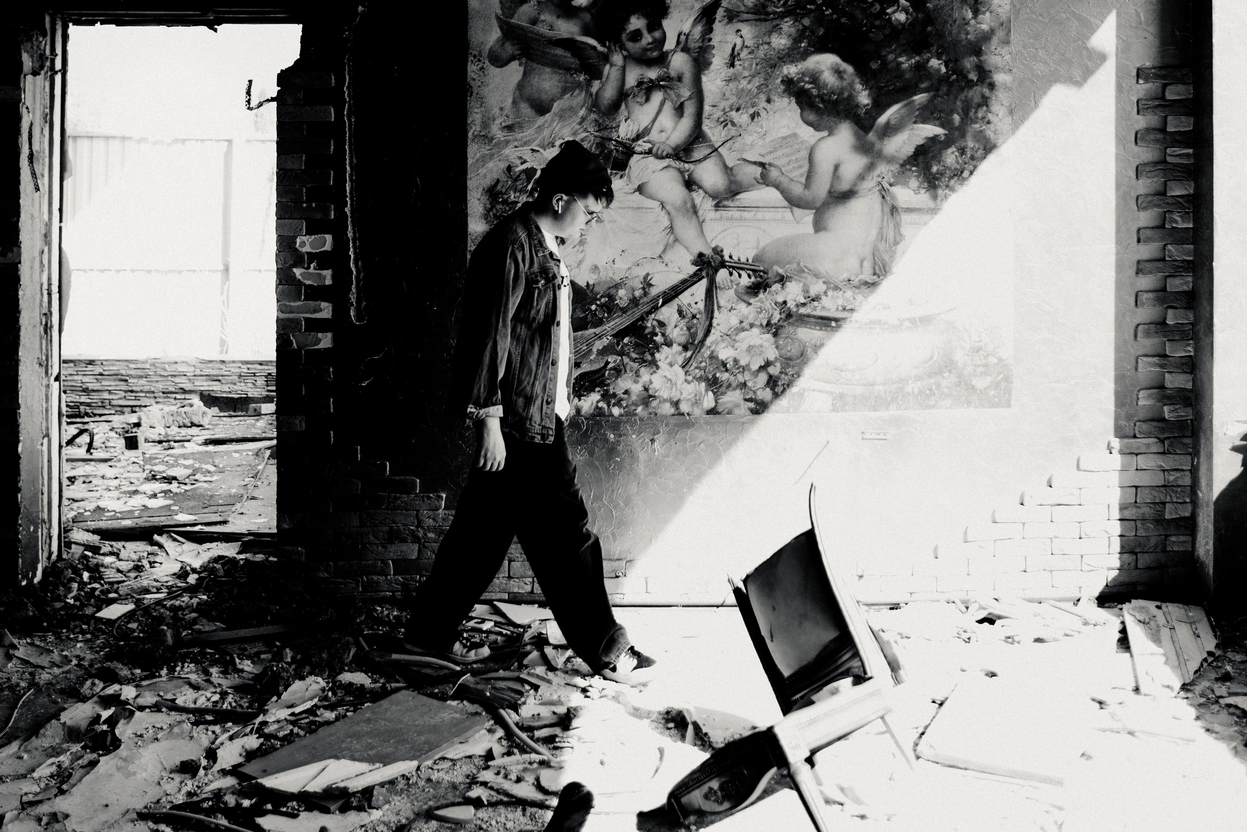 Фотосессия на заброшке тюмень. Фотограф Дарья Мустафина, Тюмень