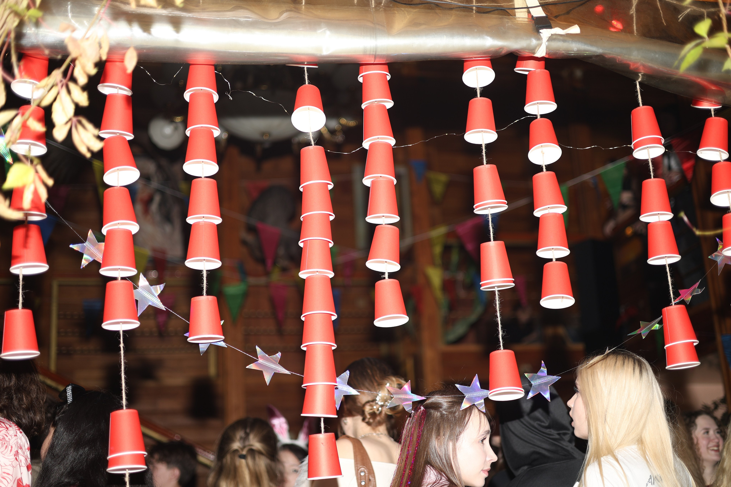 Student american-style party. Mintonov's Film Studio