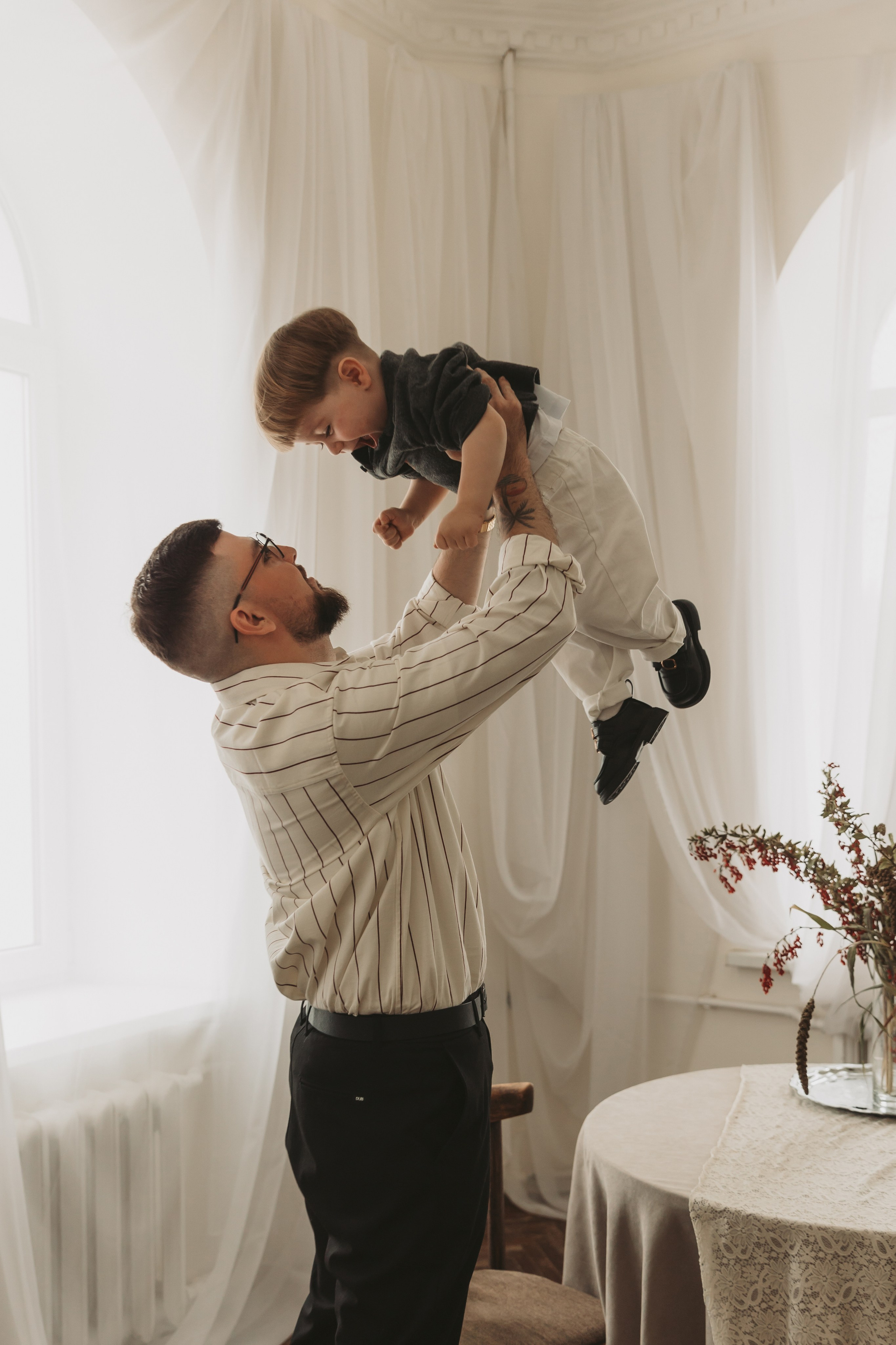 Дима, Настя и сын Савелий. Фотограф в Нижнем Новгороде Креава Ира