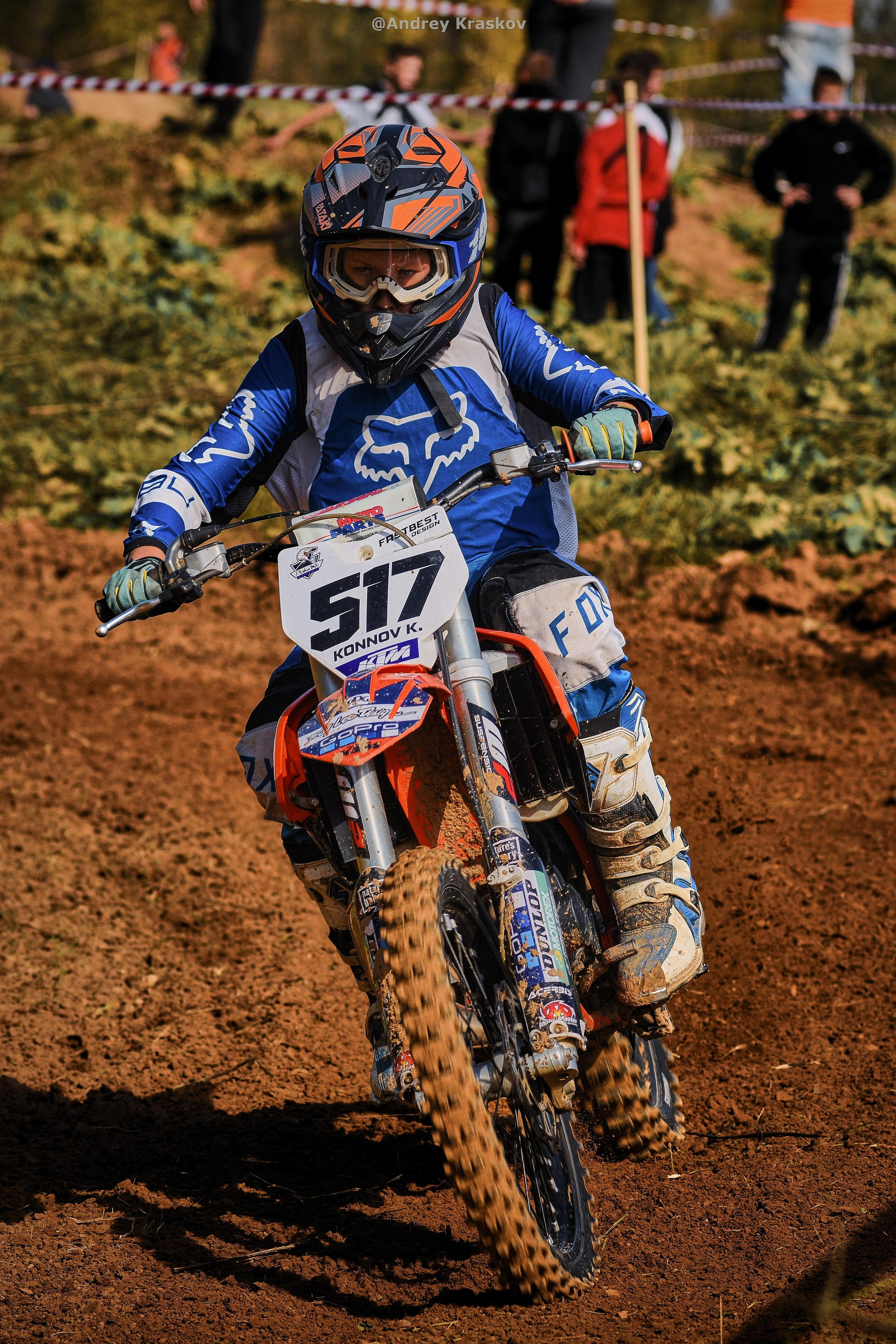 Мотокросс в городе Чкаловск. Фотограф Красков Андрей