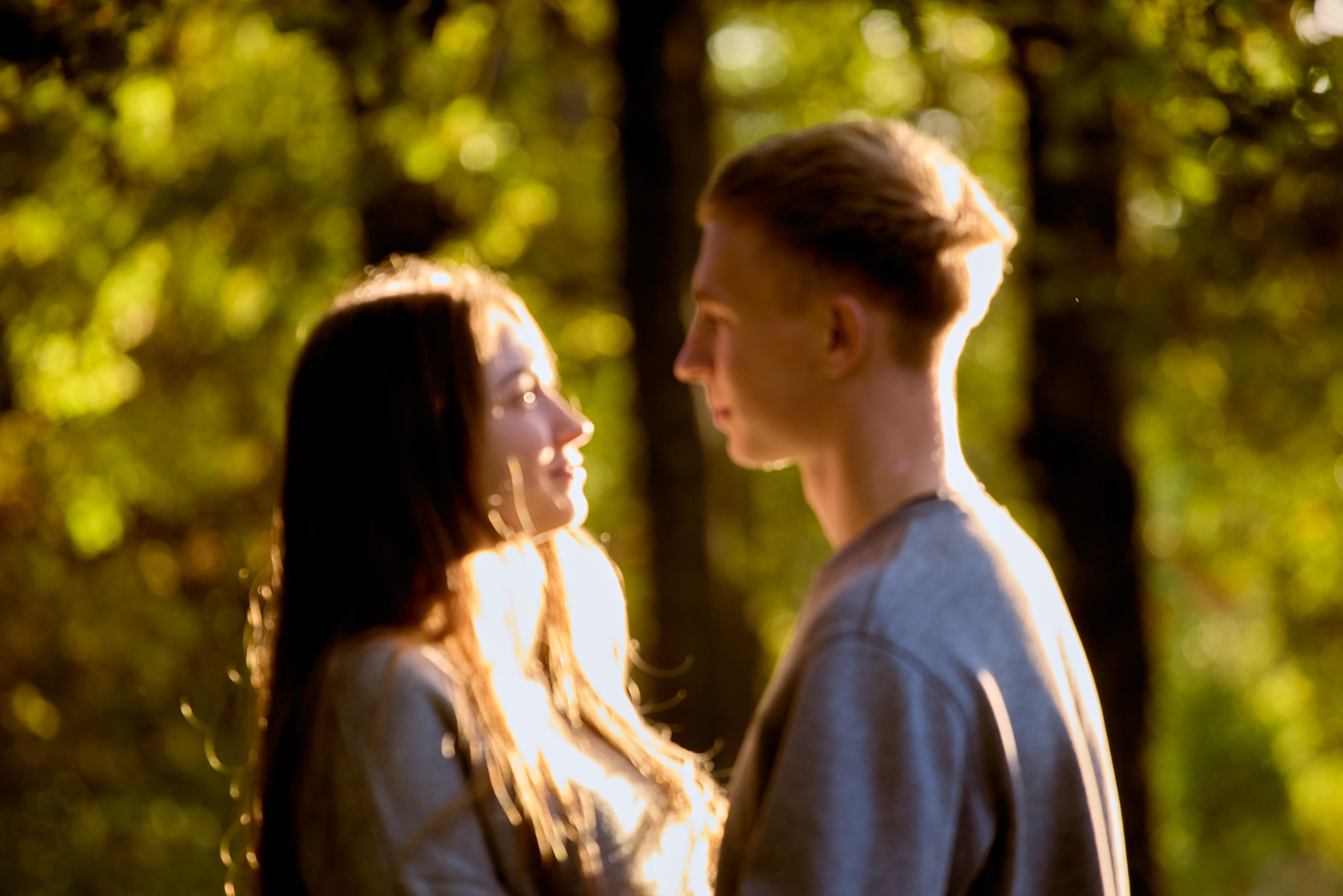 Вечером в дубовой роще на фотосессии Золотая осень Дзержинск фото Православного портретного и детского фотографа Николая Голованова