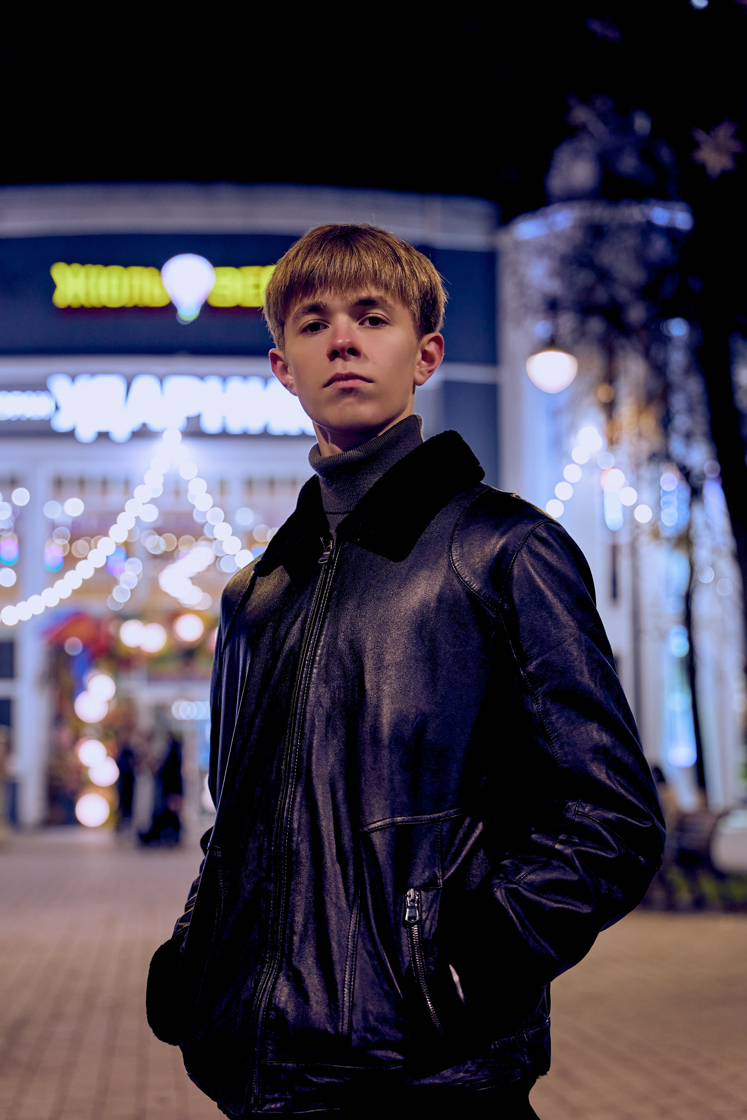 ночная фотосессия