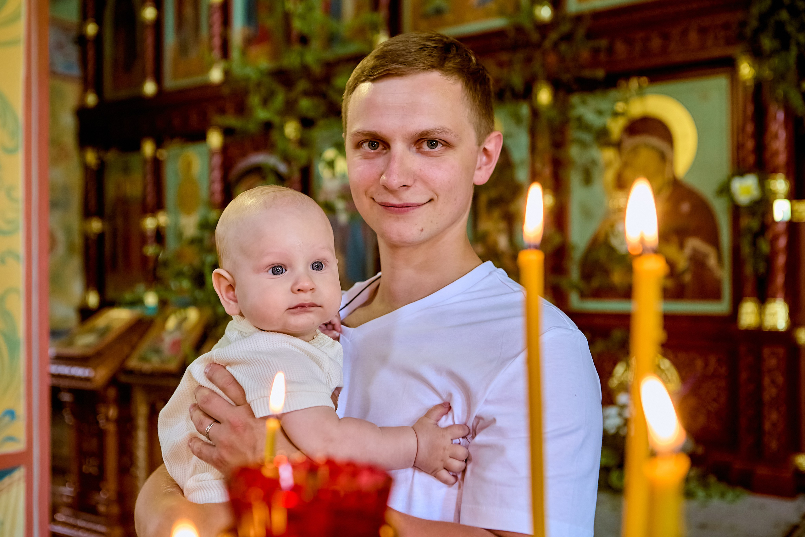 Крещение младенца Илии