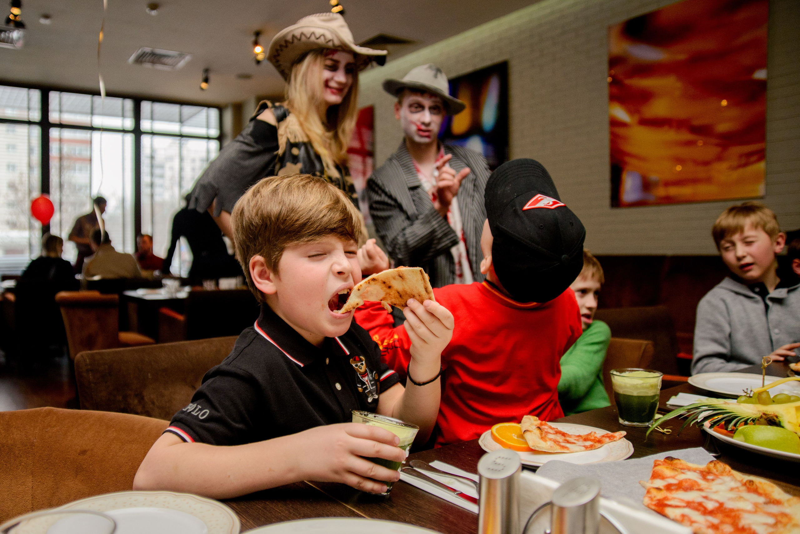 Детский день рождения в ресторане