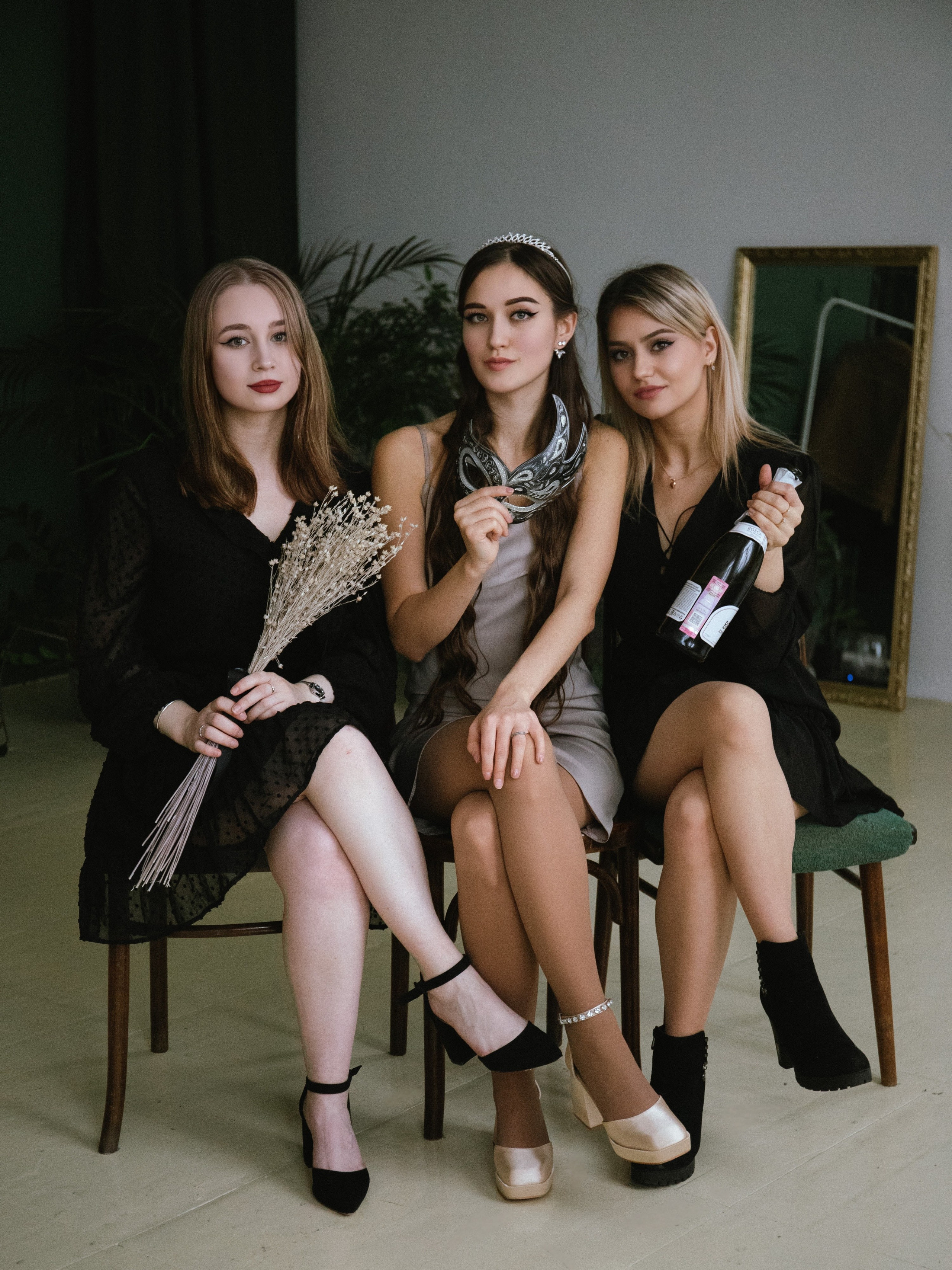 Девичник в фотостудии. Свадебный и семейный фотограф в Москве Мила Широких