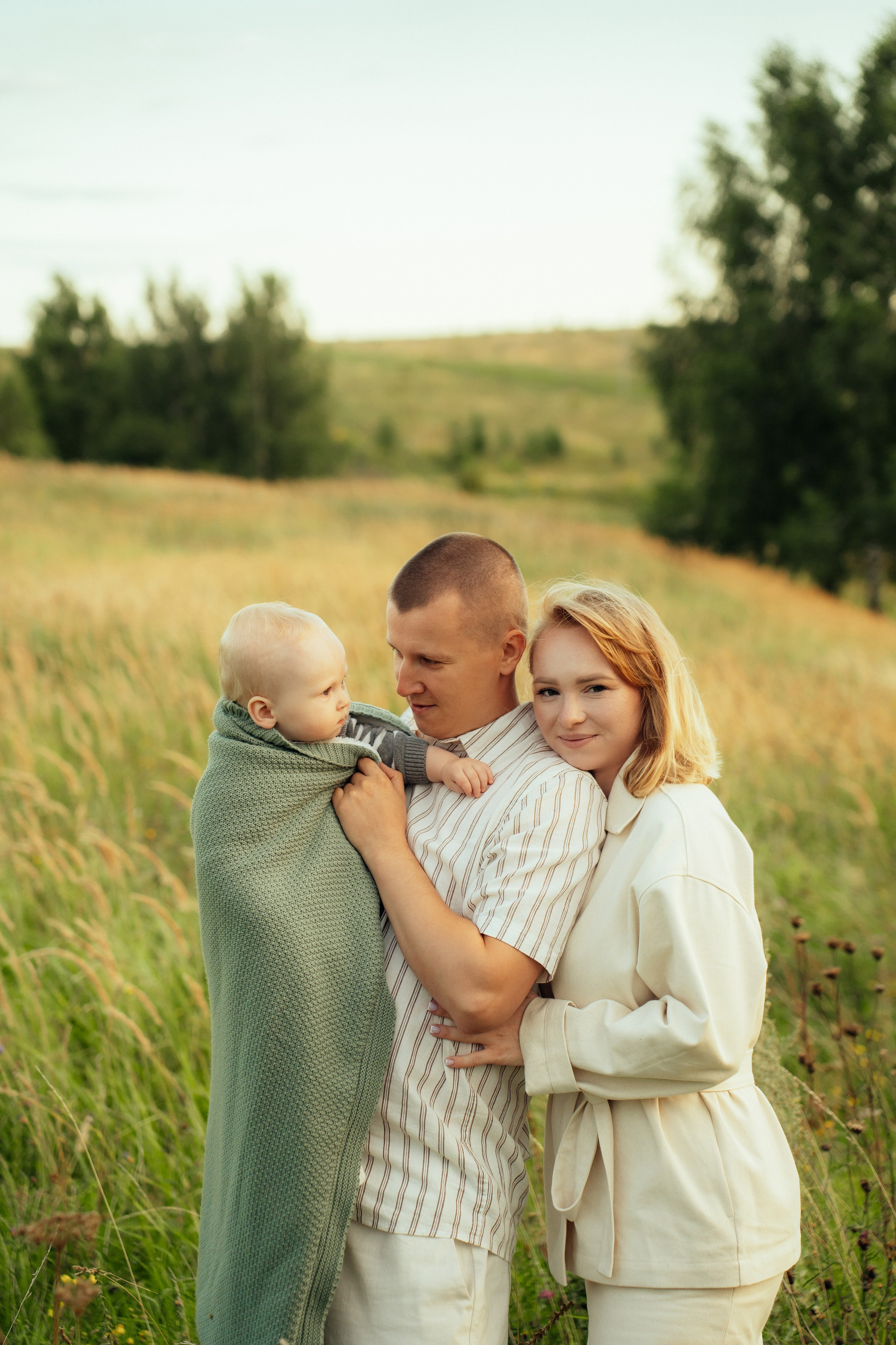 Сергей, Юля и Миша. Семейный фотограф • Домашние съемки в Нижнем Новгороде