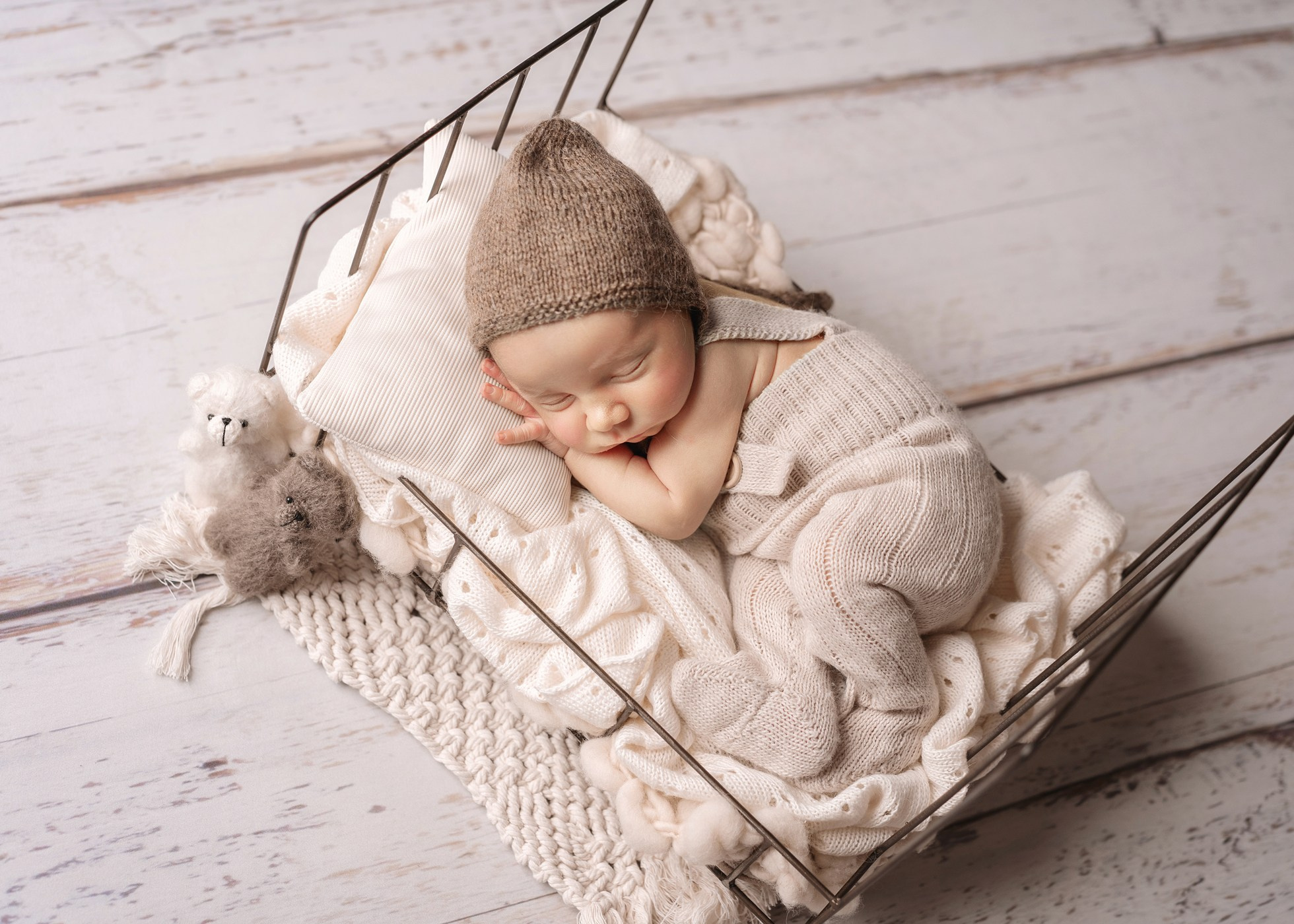 Классика newborn. Фотограф новорожденных в Ялте