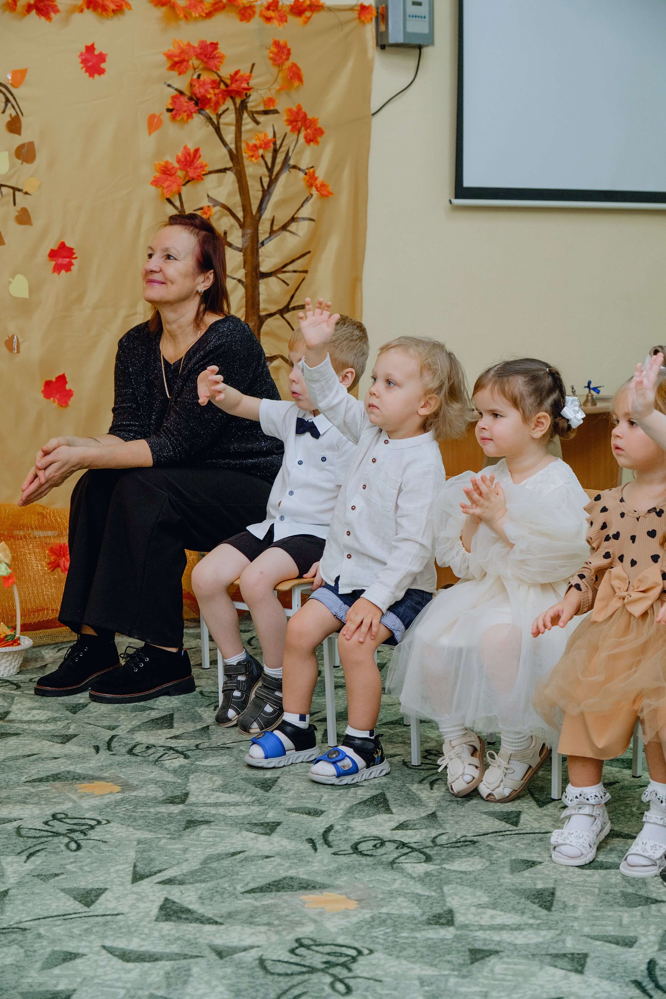 Утренник малышей. Фотограф Софья Володкина