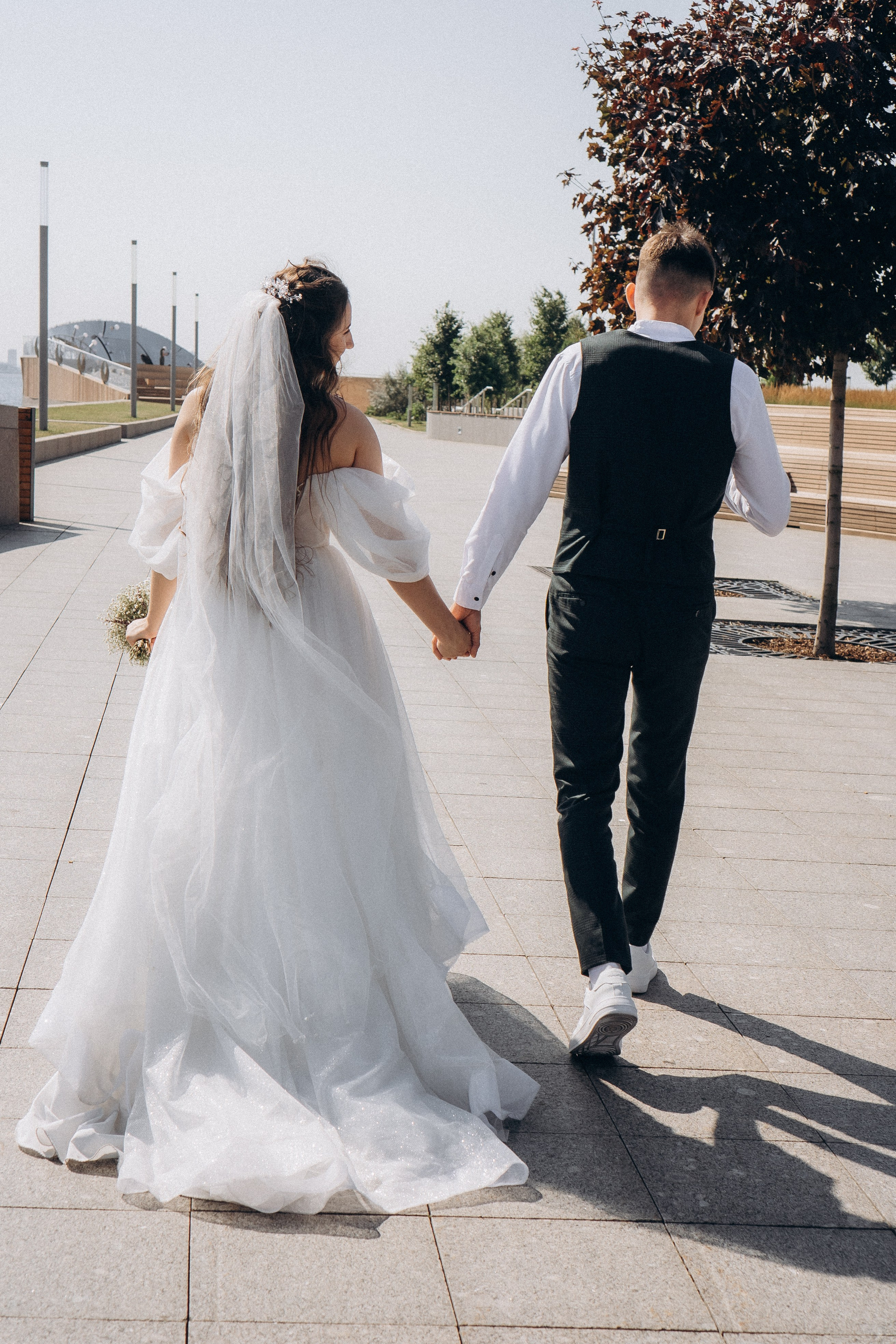 СВАДЕБНАЯ СЬЕМК В ПАРКЕ 300-ЛЕТИЯ. Профессиональный фотограф, Санкт-Петербург — Виктория Богомолова