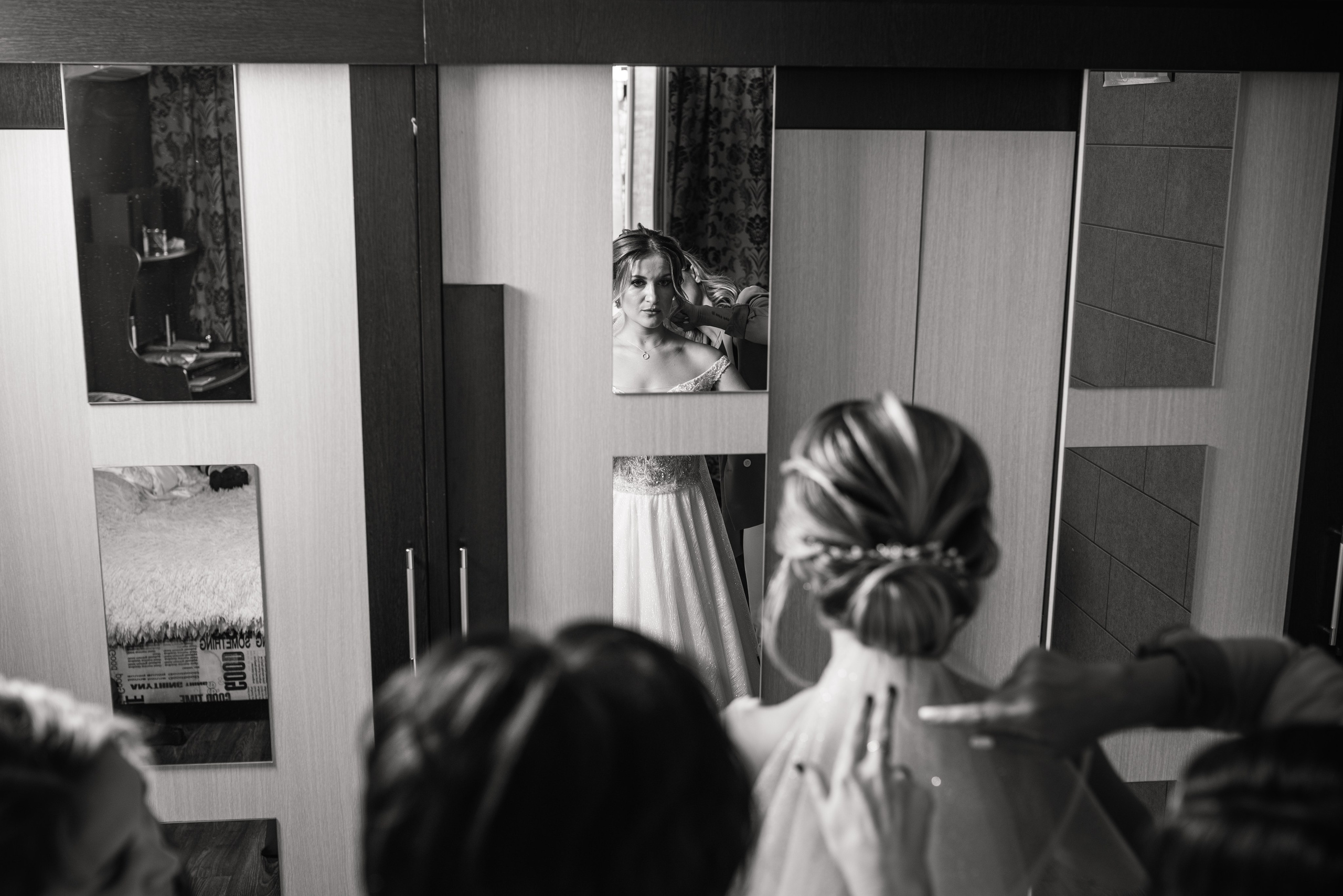 Сборы невесты. Свадебная съёмка в Москве