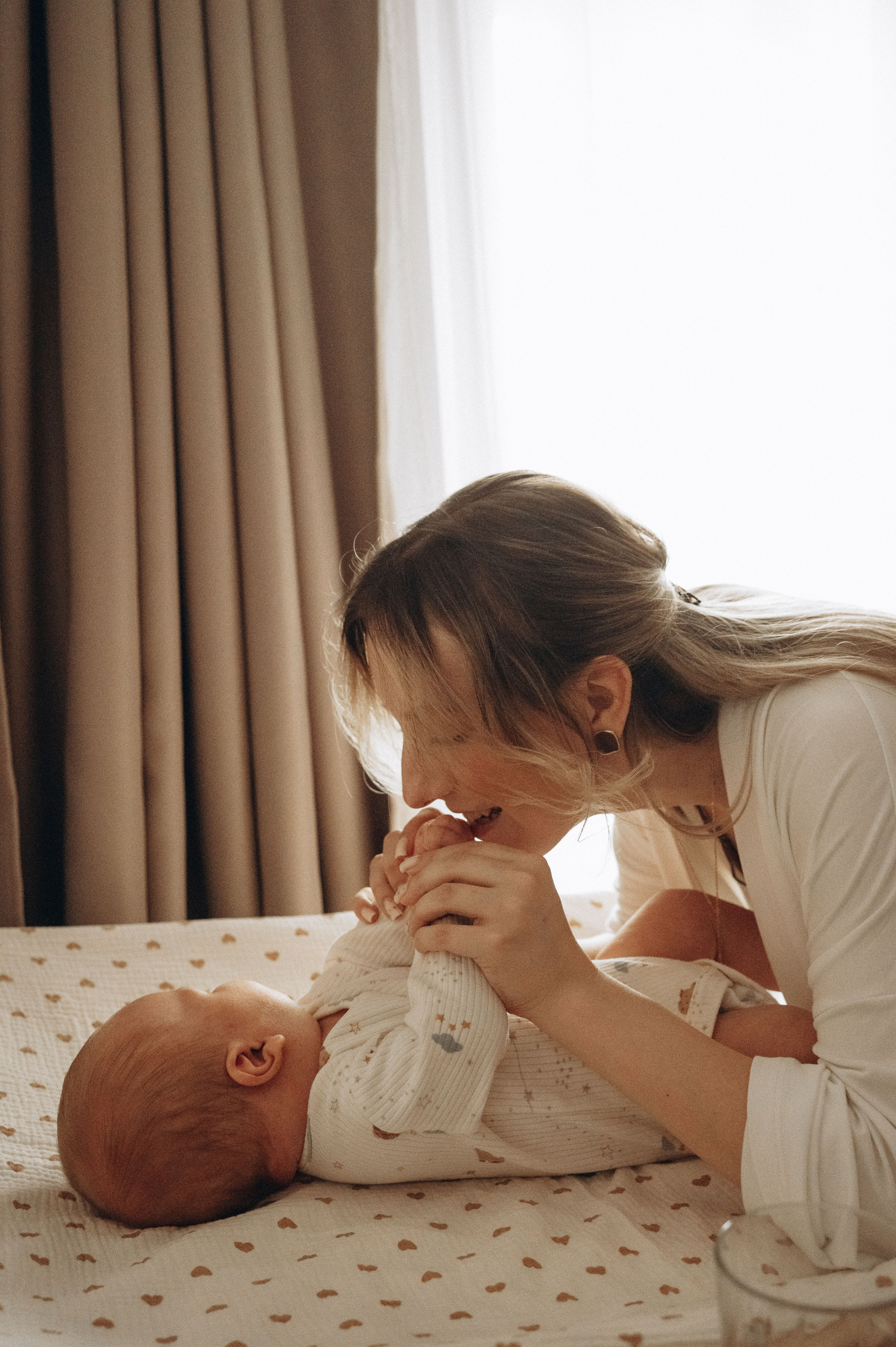 Иван, Ксения и Лев. Фотограф беременности и семьи, домашние съемки, Ньюборн