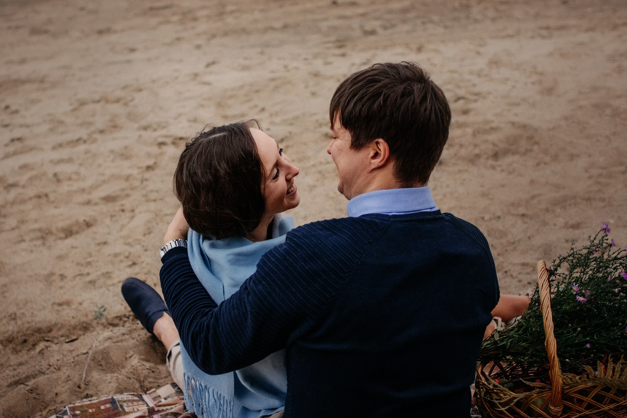 Наталья, Илья и фоксы. Фотограф Наталья Потапова