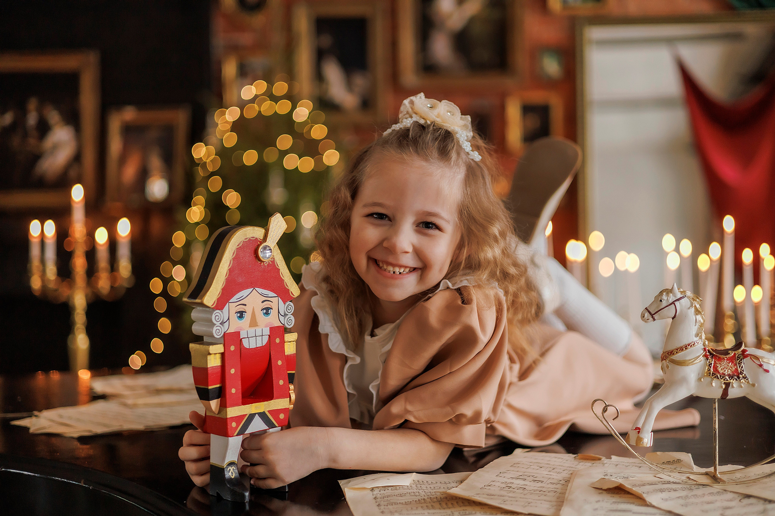 Светлана и девочки «Щелкунчик». Женский и семейный фотограф в Москве и Московской области Наталья Минт