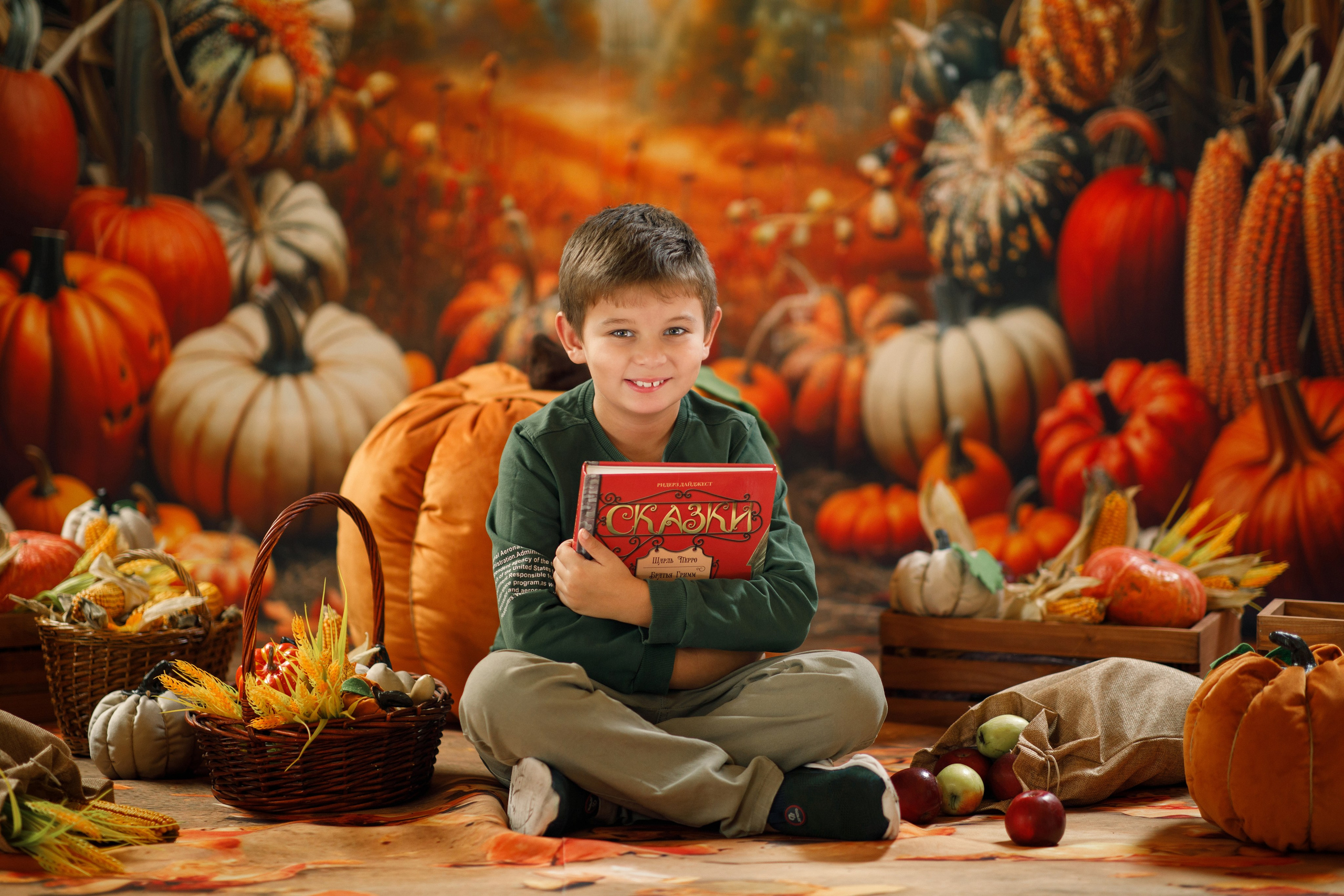 Фотопроект для детских садов «Осень». Фотограф во Владикавказе Юрий Геворгизов