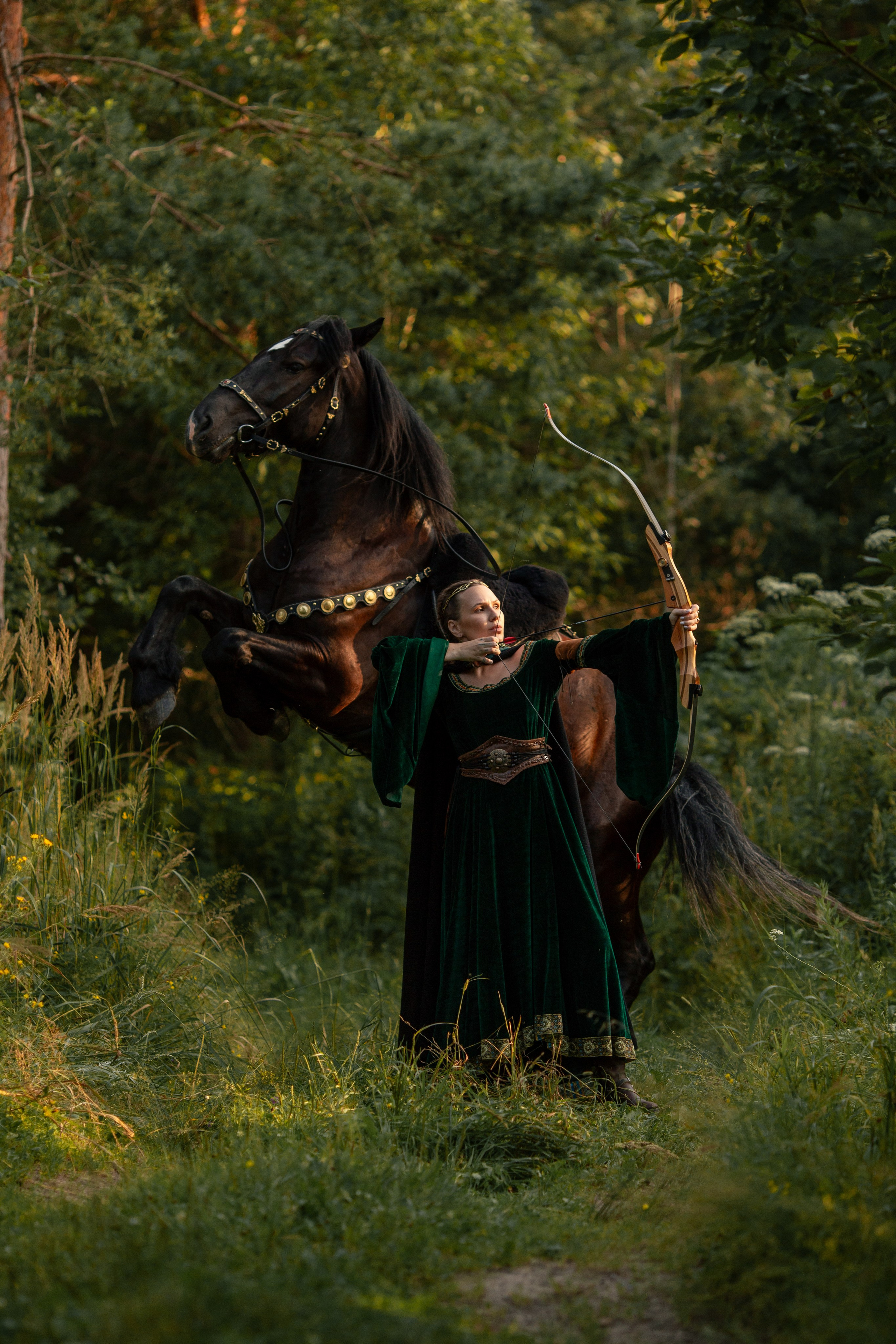 Съёмка для календаря