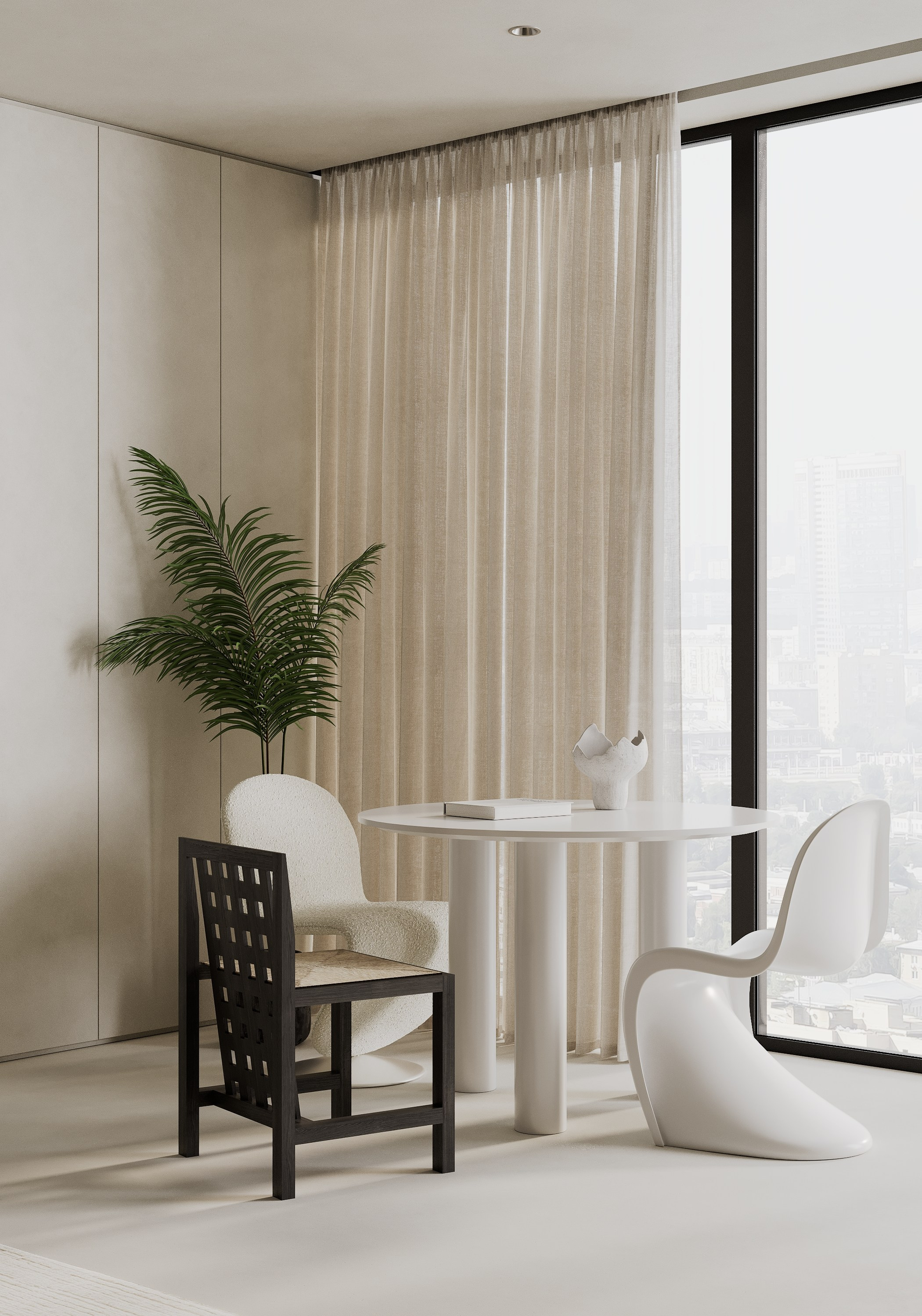 The Welcome Lounge. 3D Визуализатор Юлия Блинова