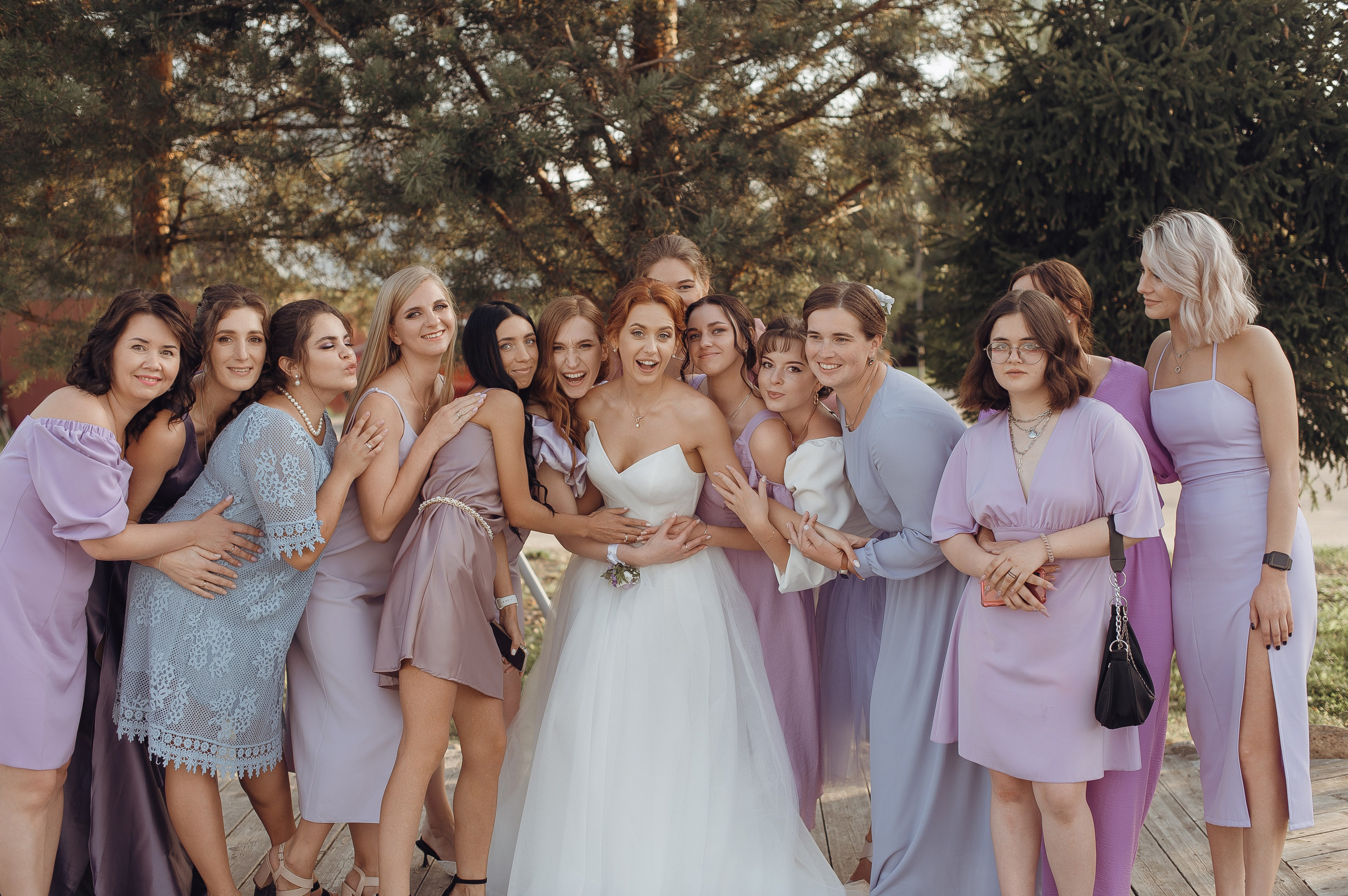 Семейный и дружелюбный свадебный день Людмилы и Сергея. Свадебный фотограф в Ярославле Денис Медоваров