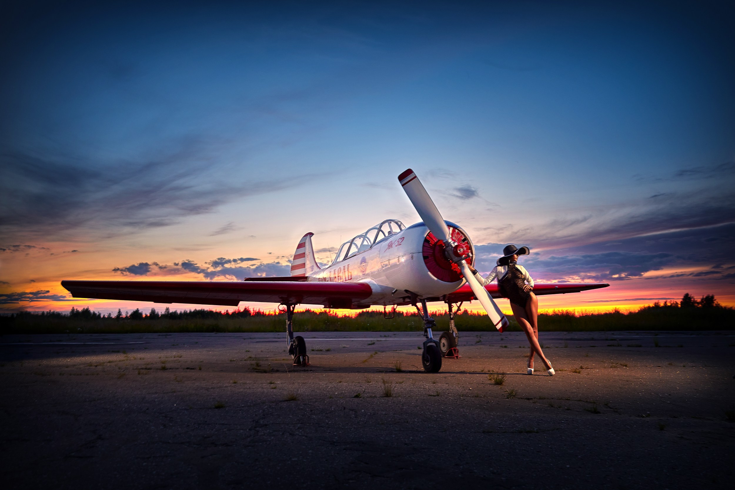 Фотосессия с самолетами Фотограф Михаил Семенов г. Ярославль