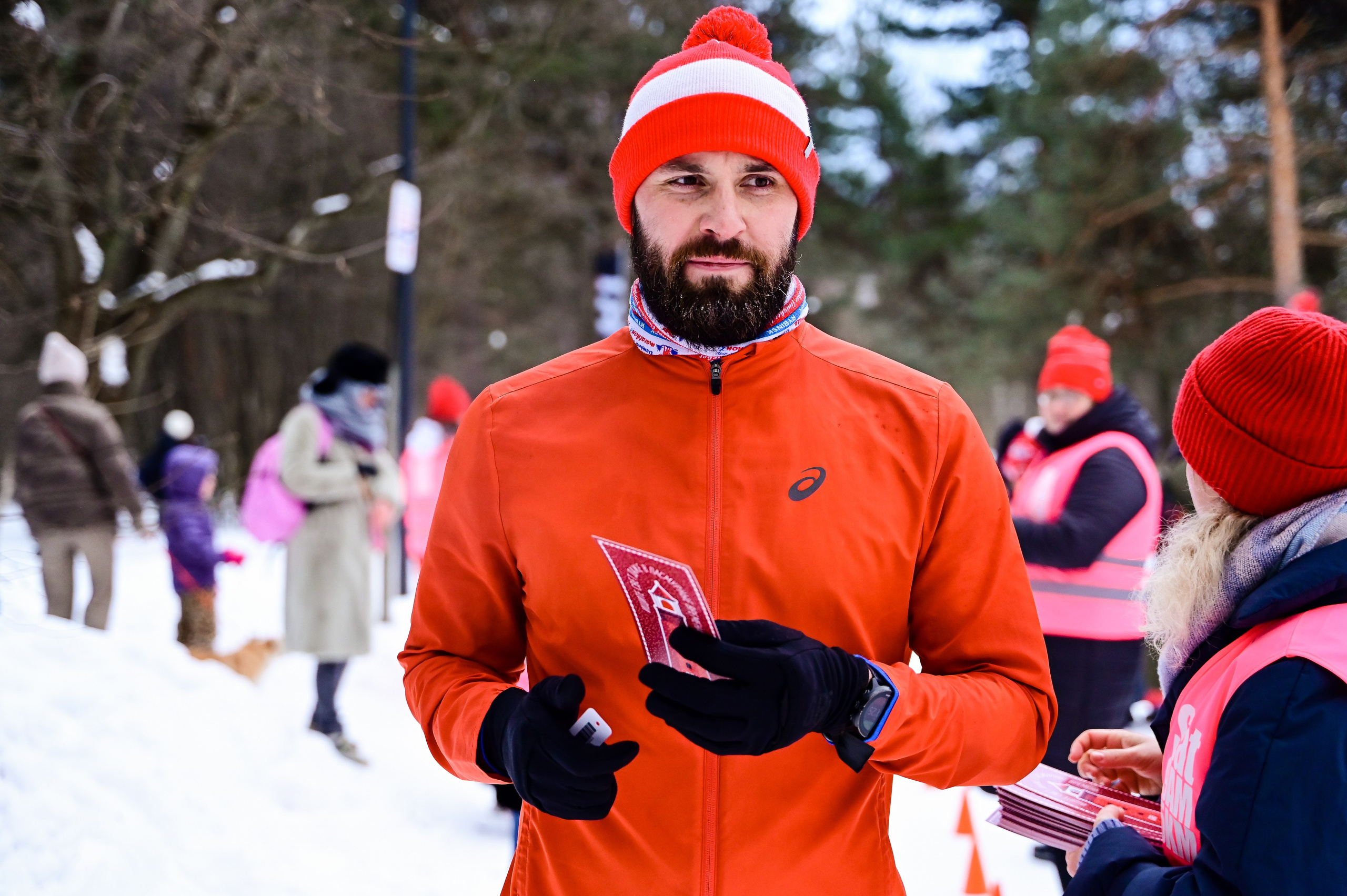 Sat9am5km x GRI (Кузьминки 03.02.24). Фотограф | Ирина Гамзинова | Москва