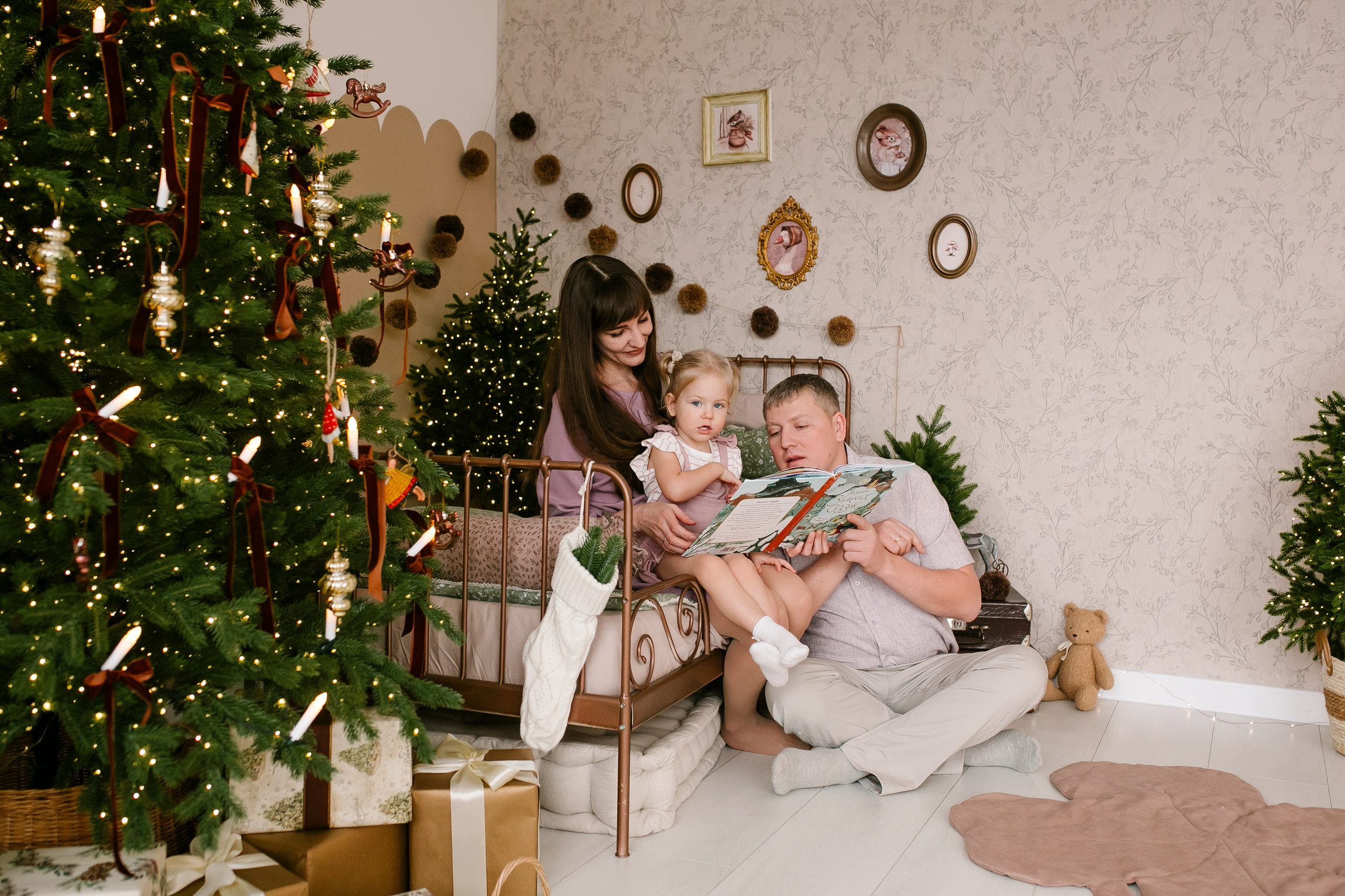 Новый год Ксюшеньки. Свадебный, семейный и детский фотограф в г. Абакан респ. Хакасия Любов