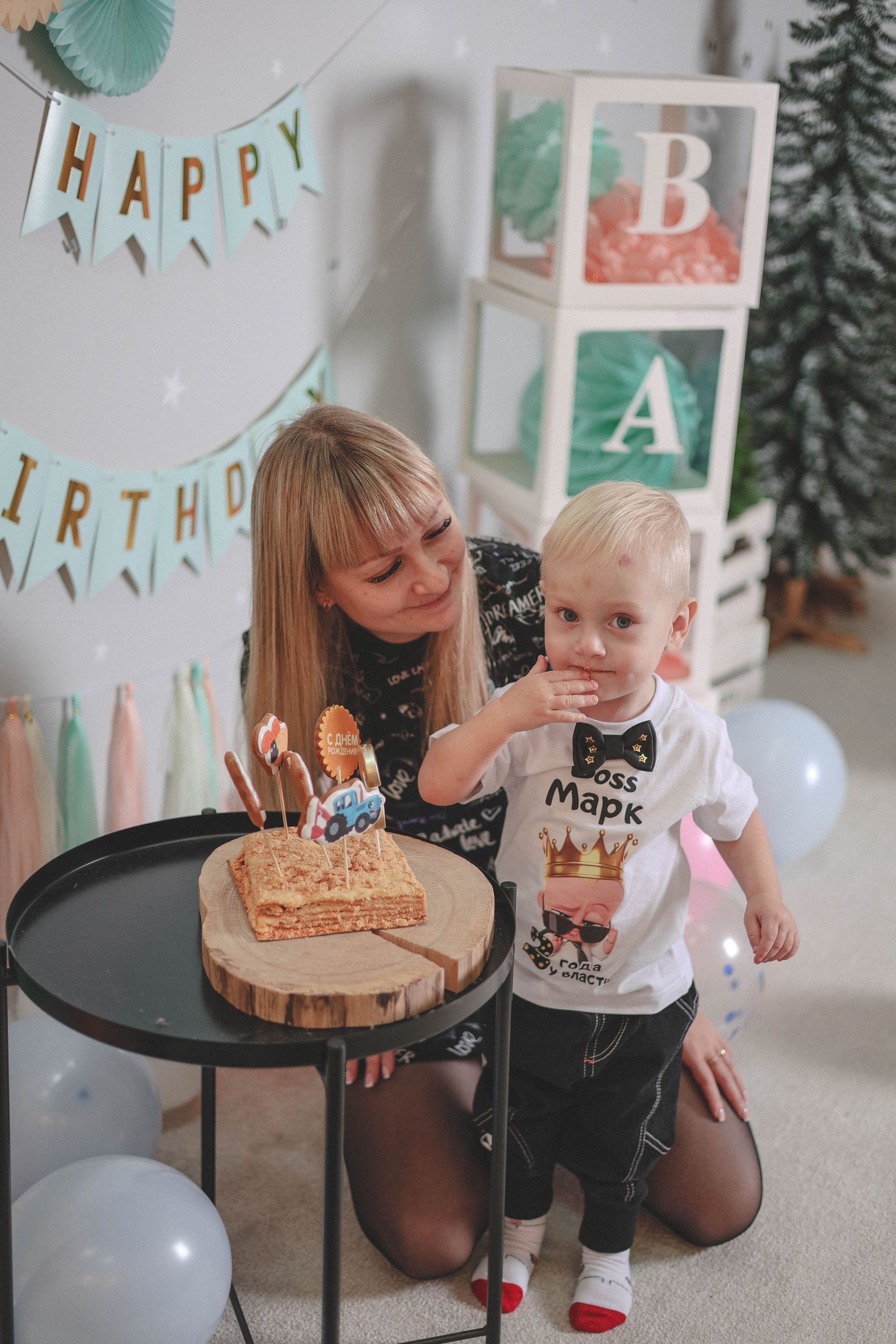 Новогодняя история «Мария и ее семья». Фотограф в Москве Анастасия Калинина