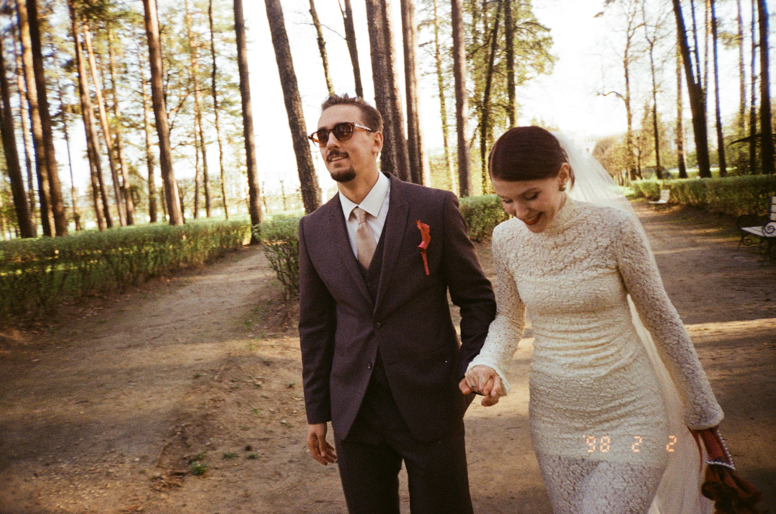 Свадебный день Оли и Никиты🤍 плёнка. Фотограф|Москва — Агбаш Лера