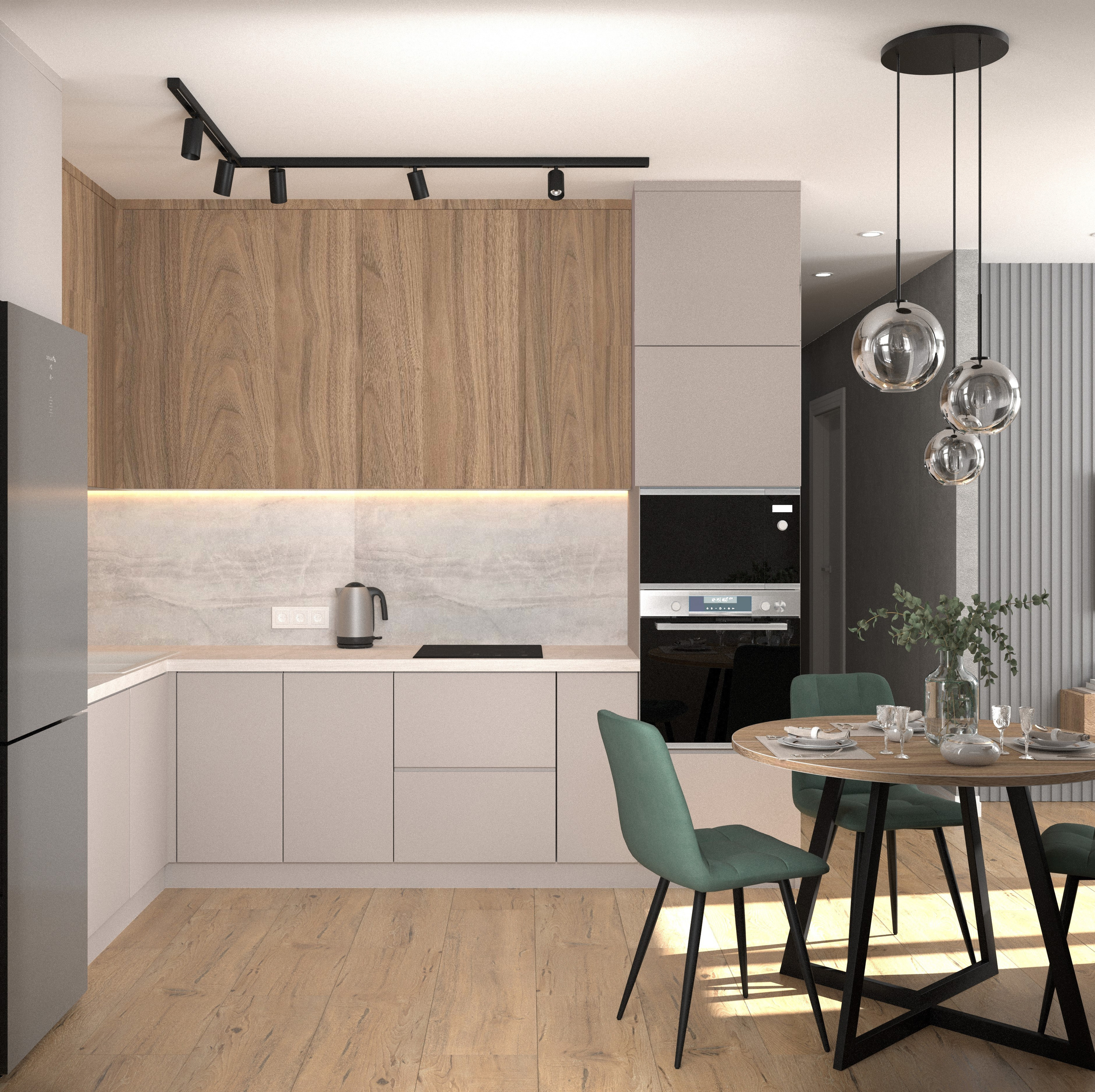 Квартира ЖК Можайский г. Владивосток. Дизайн интерьера / Дизайн-проект / Лебедь Юлия