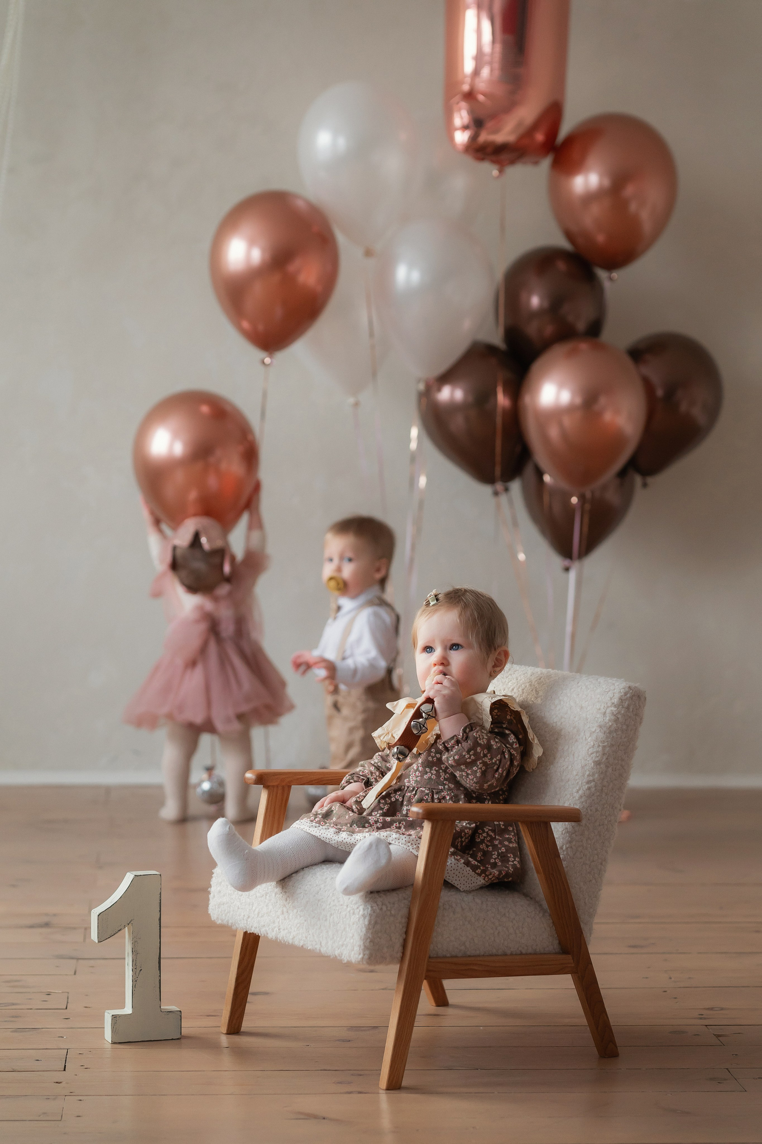 Съёмка годика для Авроры и Арсения. Фотограф Благовещенск Анна Емельянова