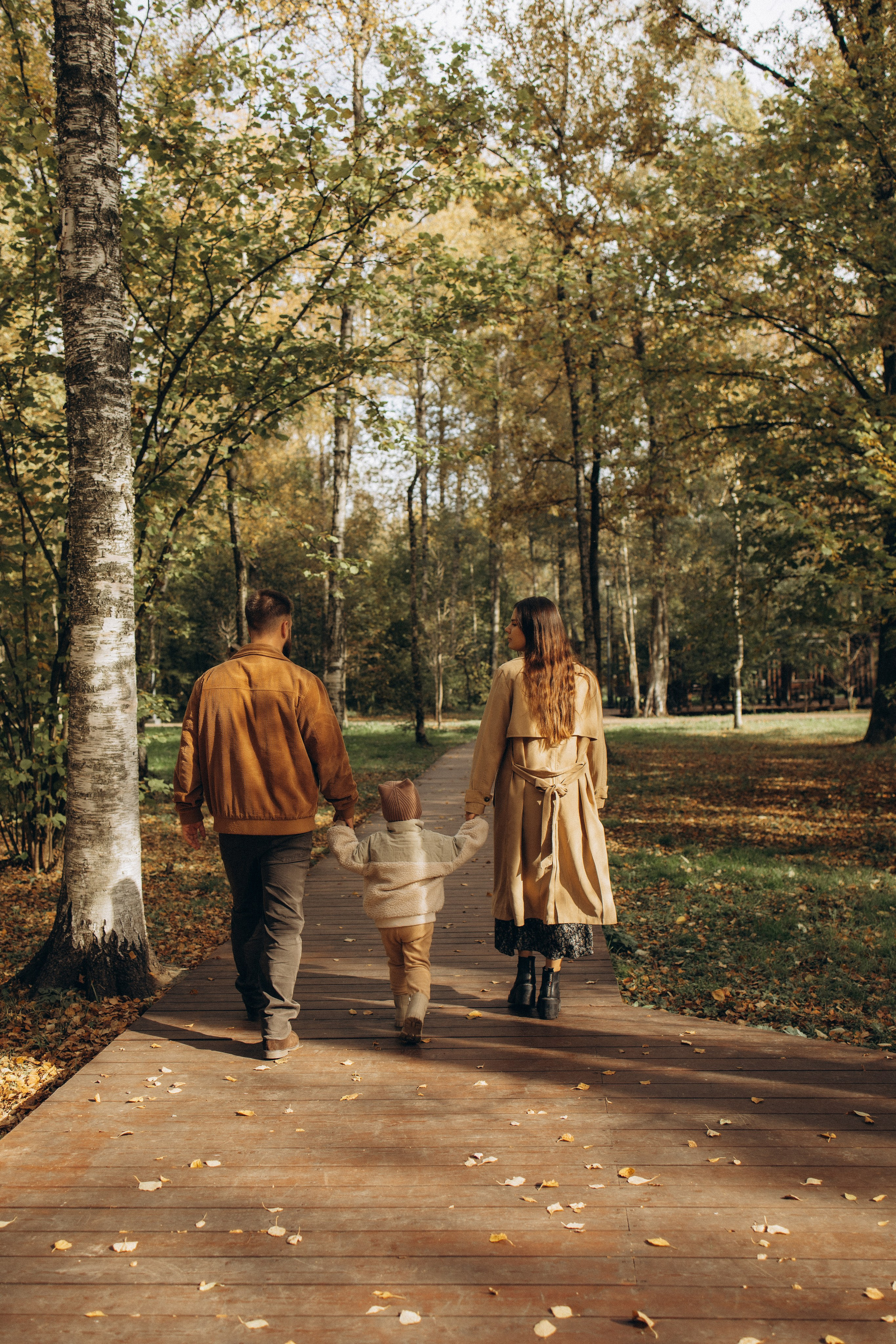 Одним осенним днем. Семейный фотограф в Москве Анастасия Шалда