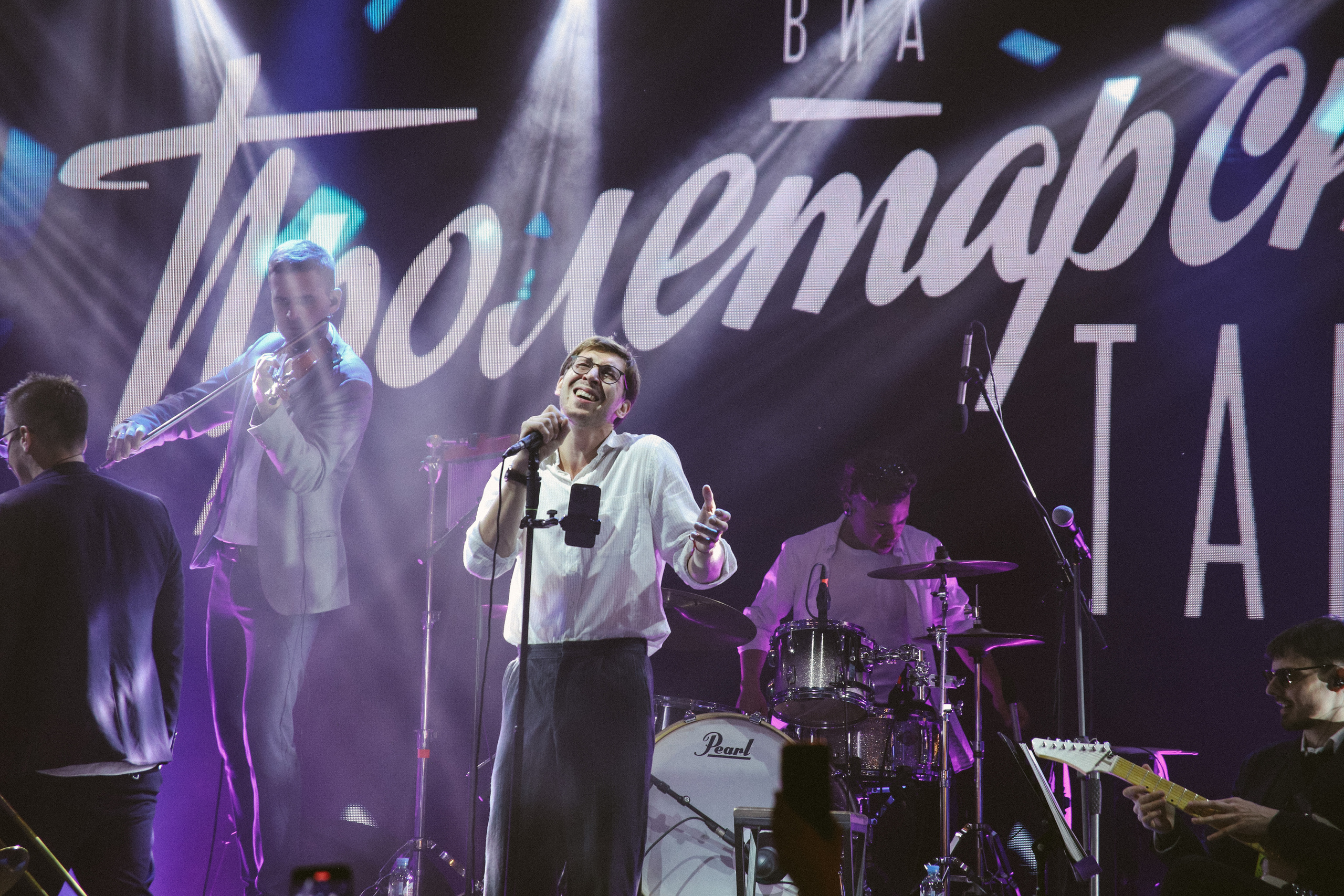 Ленмосты. ВИА «Пролетарское танго». Фотограф Екатерина Каменная. Санкт-Петербург