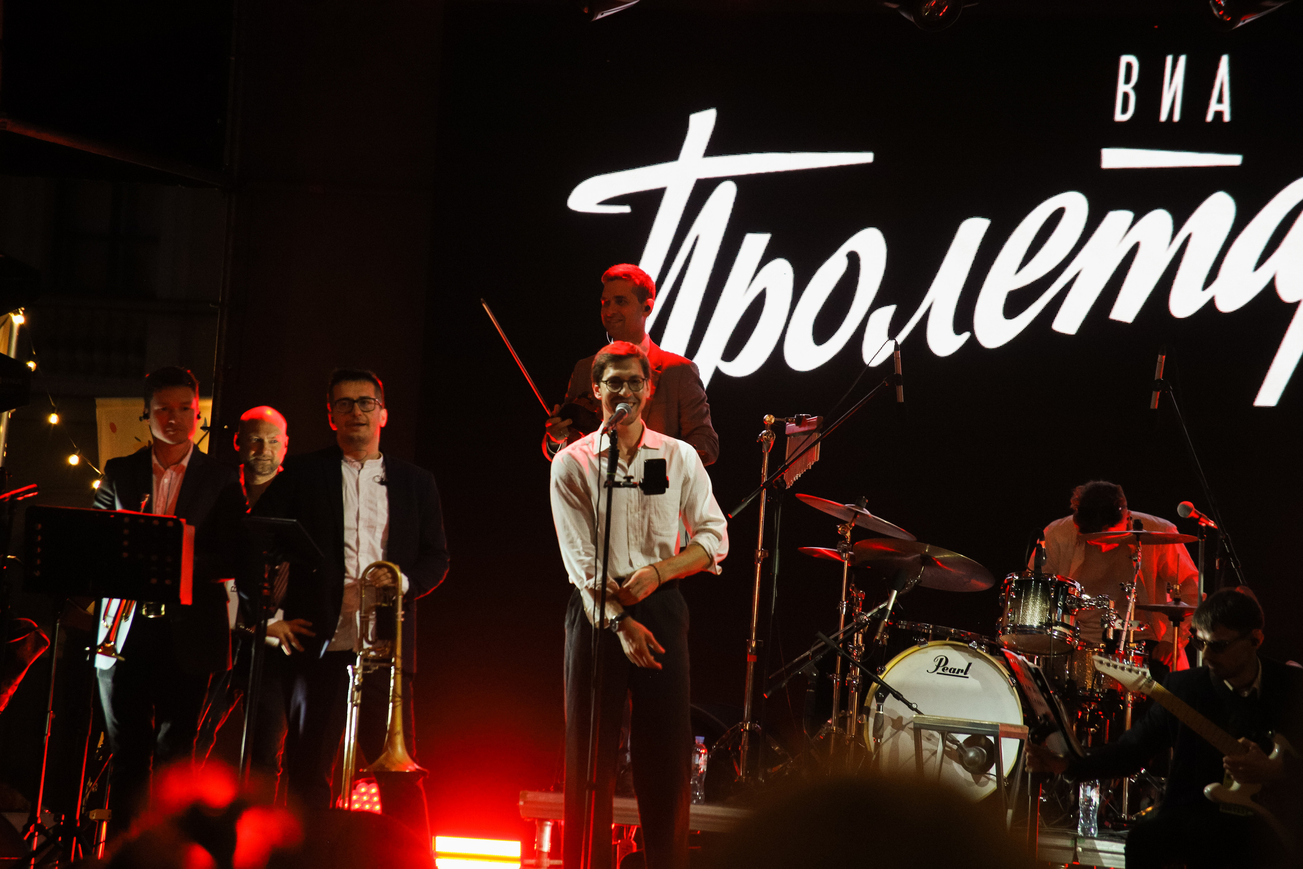 Ленмосты. ВИА «Пролетарское танго». Фотограф Екатерина Каменная. Санкт-Петербург