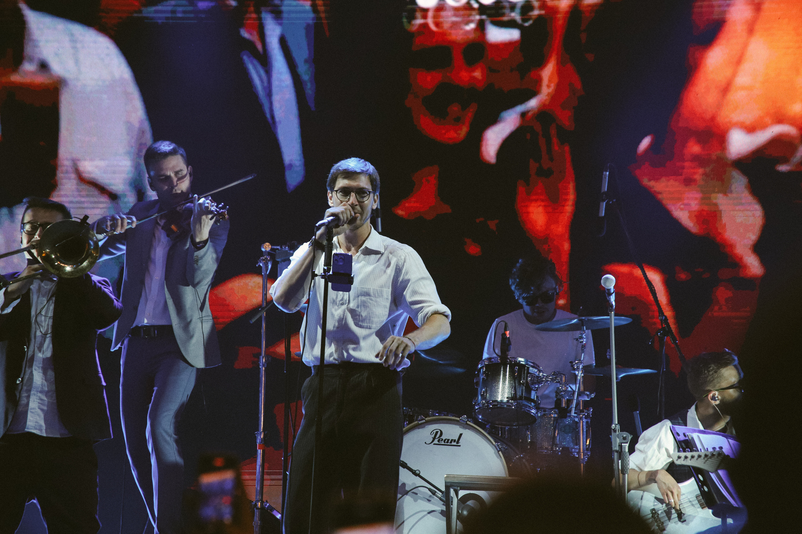 Ленмосты. ВИА «Пролетарское танго». Фотограф Екатерина Каменная. Санкт-Петербург