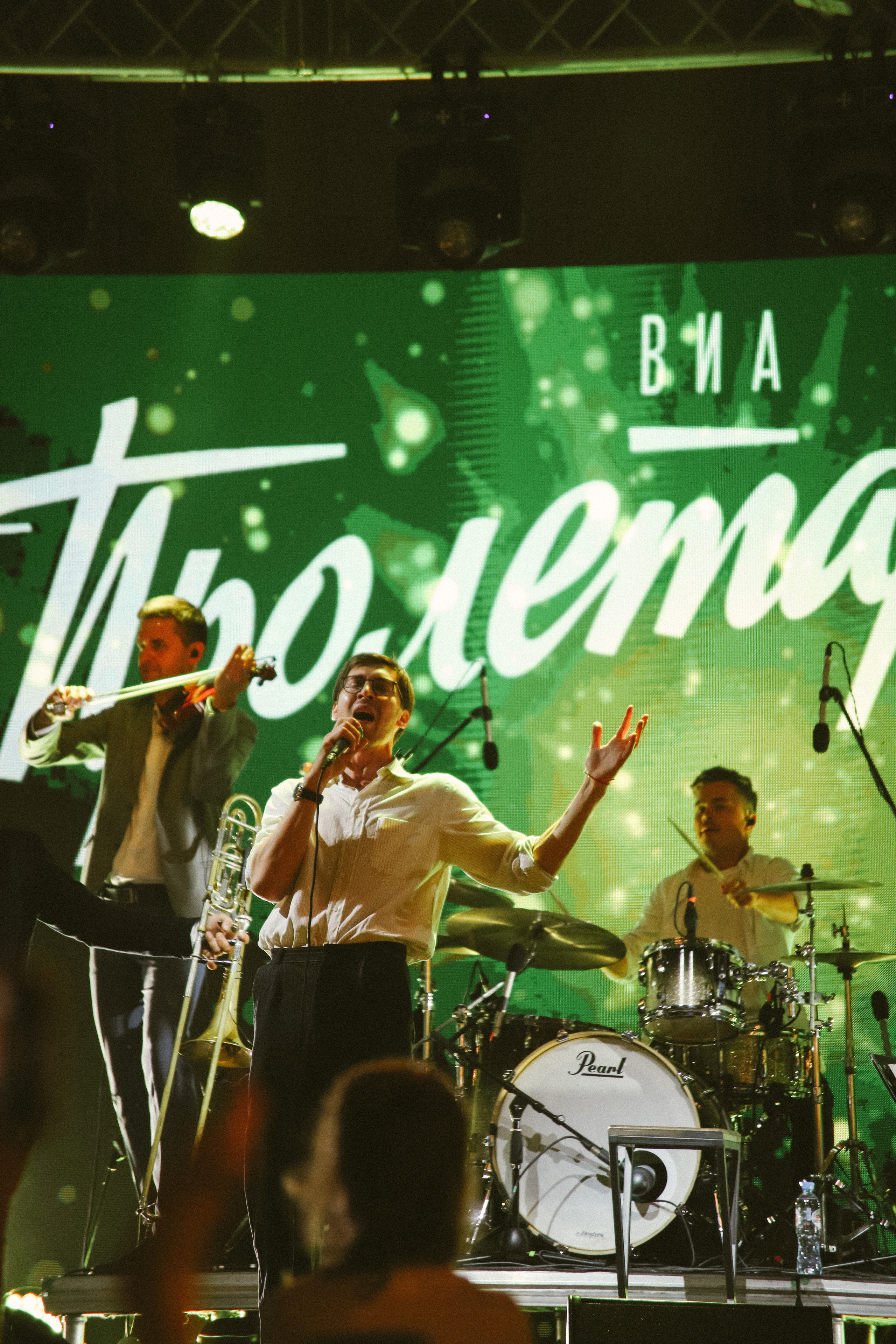 Ленмосты. ВИА «Пролетарское танго». Фотограф Екатерина Каменная. Санкт-Петербург