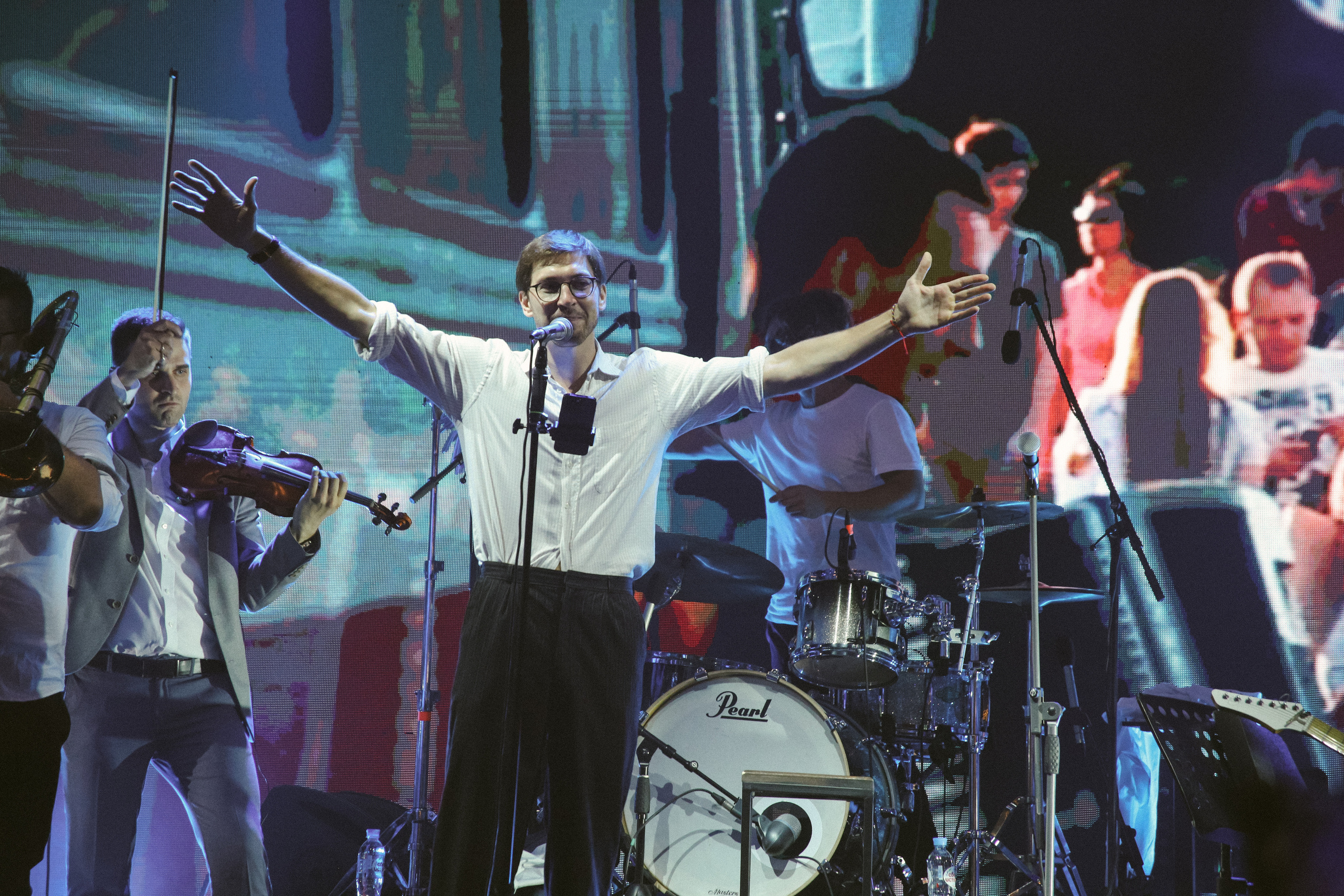 Ленмосты. ВИА «Пролетарское танго». Фотограф Екатерина Каменная. Санкт-Петербург