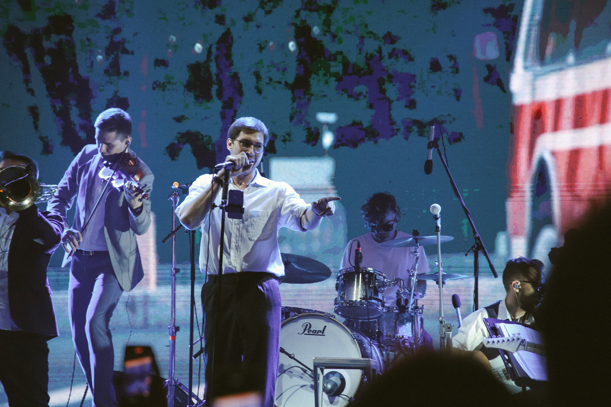 Ленмосты. ВИА «Пролетарское танго». Фотограф Екатерина Каменная. Санкт-Петербург