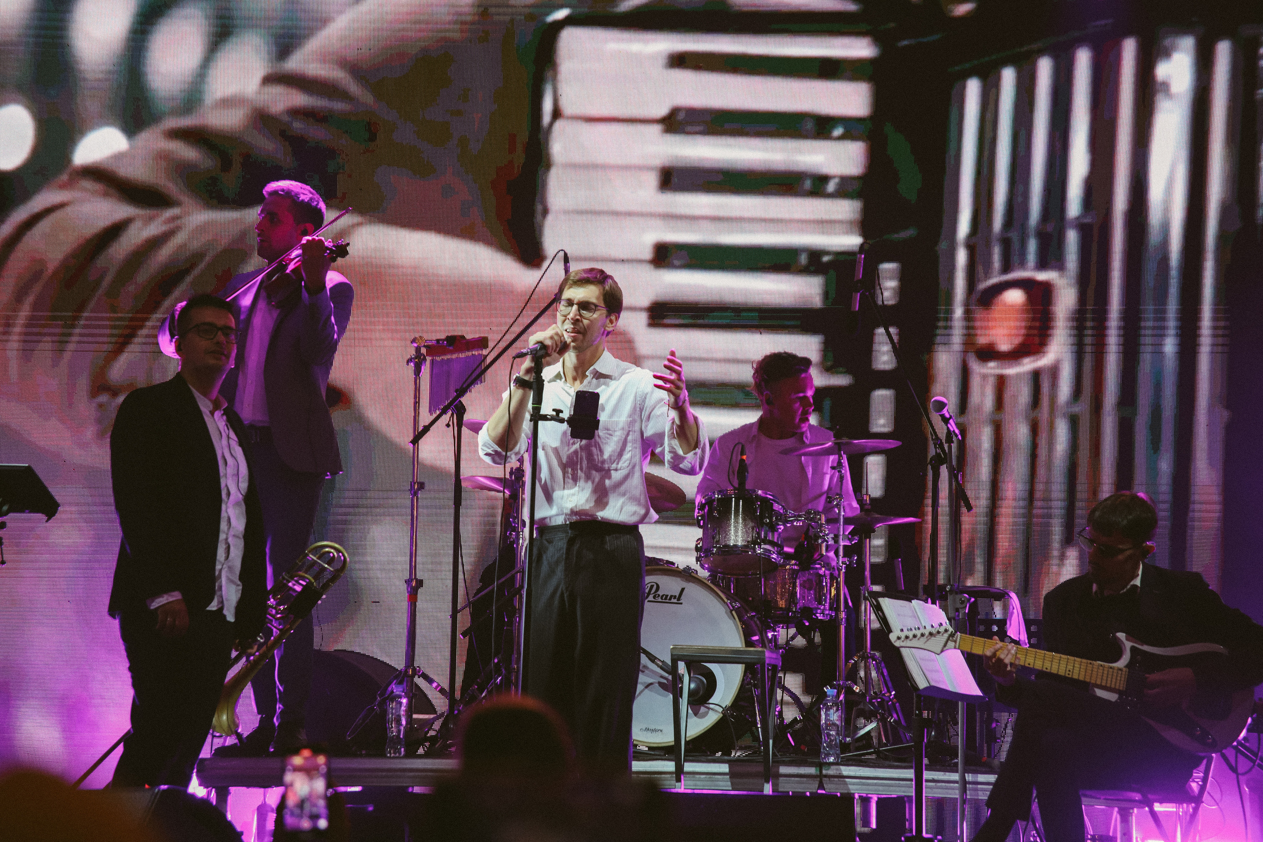 Ленмосты. ВИА «Пролетарское танго». Фотограф Екатерина Каменная. Санкт-Петербург