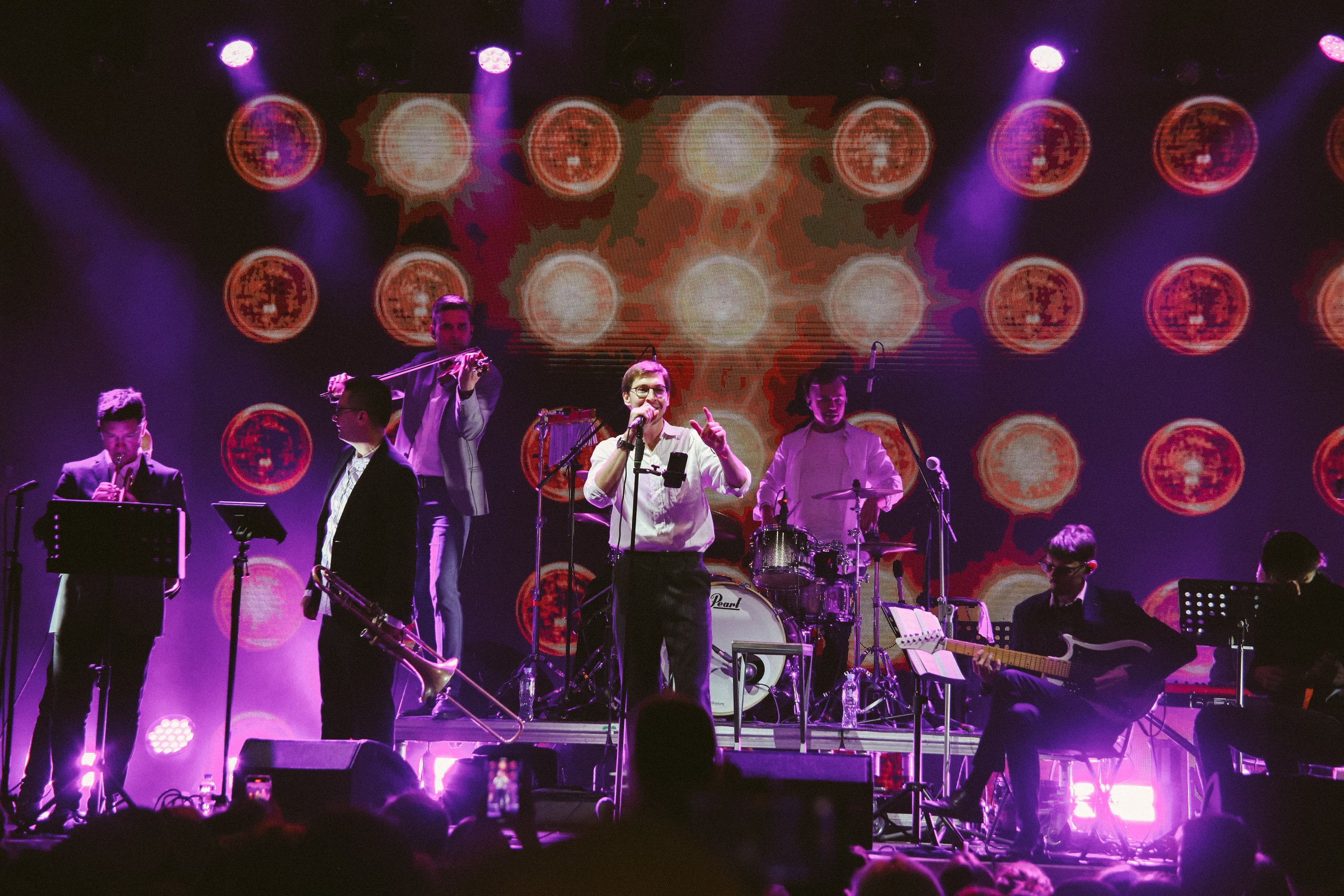 Ленмосты. ВИА «Пролетарское танго». Фотограф Екатерина Каменная. Санкт-Петербург