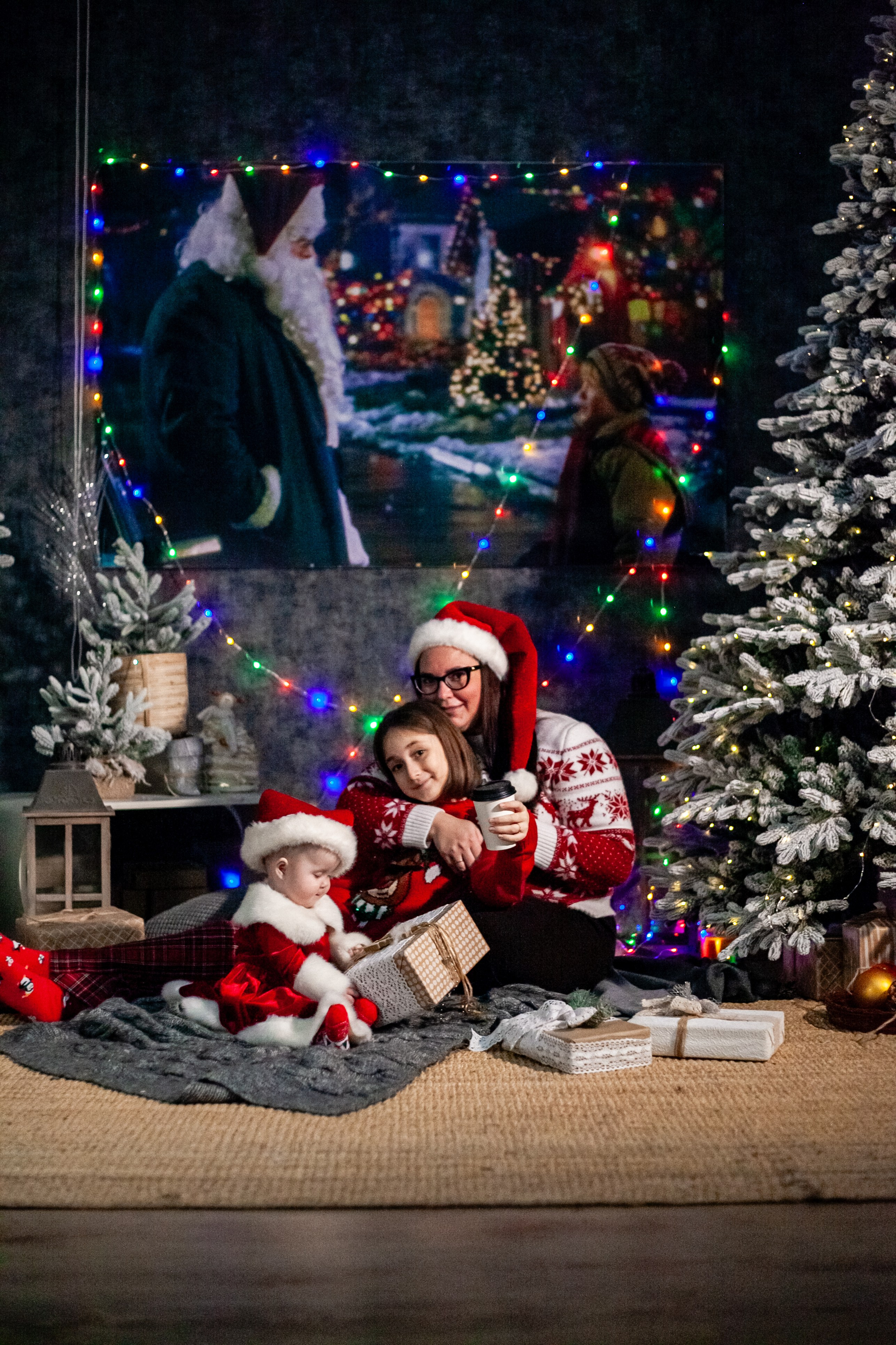 Ульяна и ее семья новый год 2024. Свадебный и семейный фотограф в Армавире