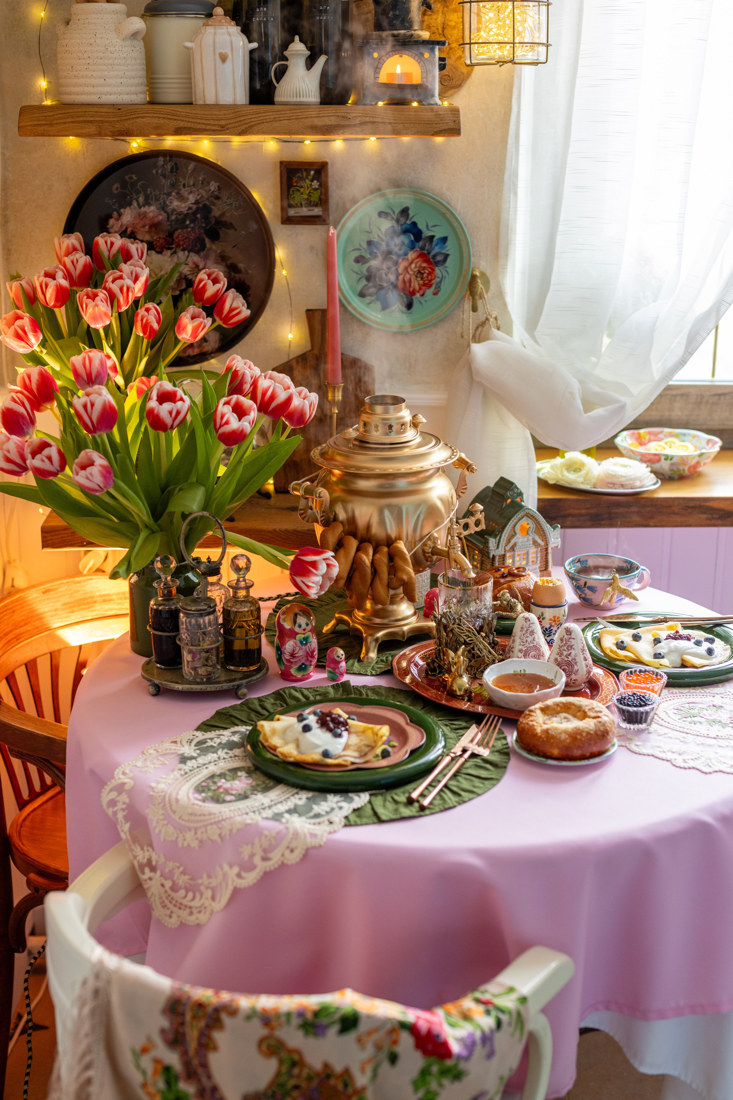 Стилизация в русском стиле. Юлия Космо — фуд-фотограф, предметный стилист, Москва