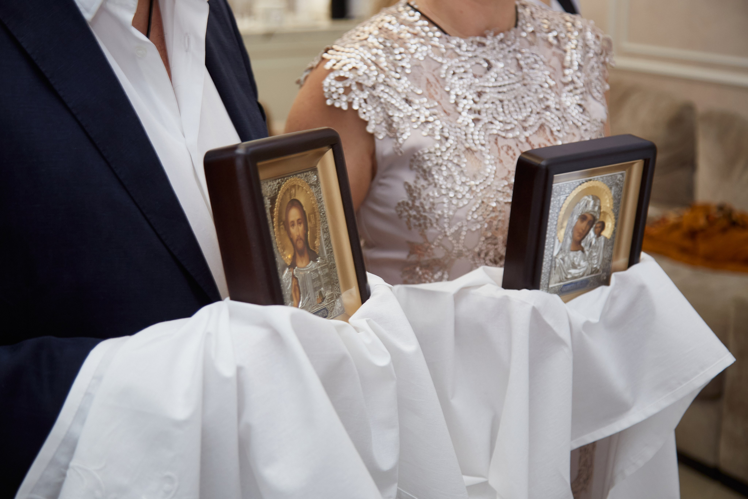 родительское благословение. венчальные иконы