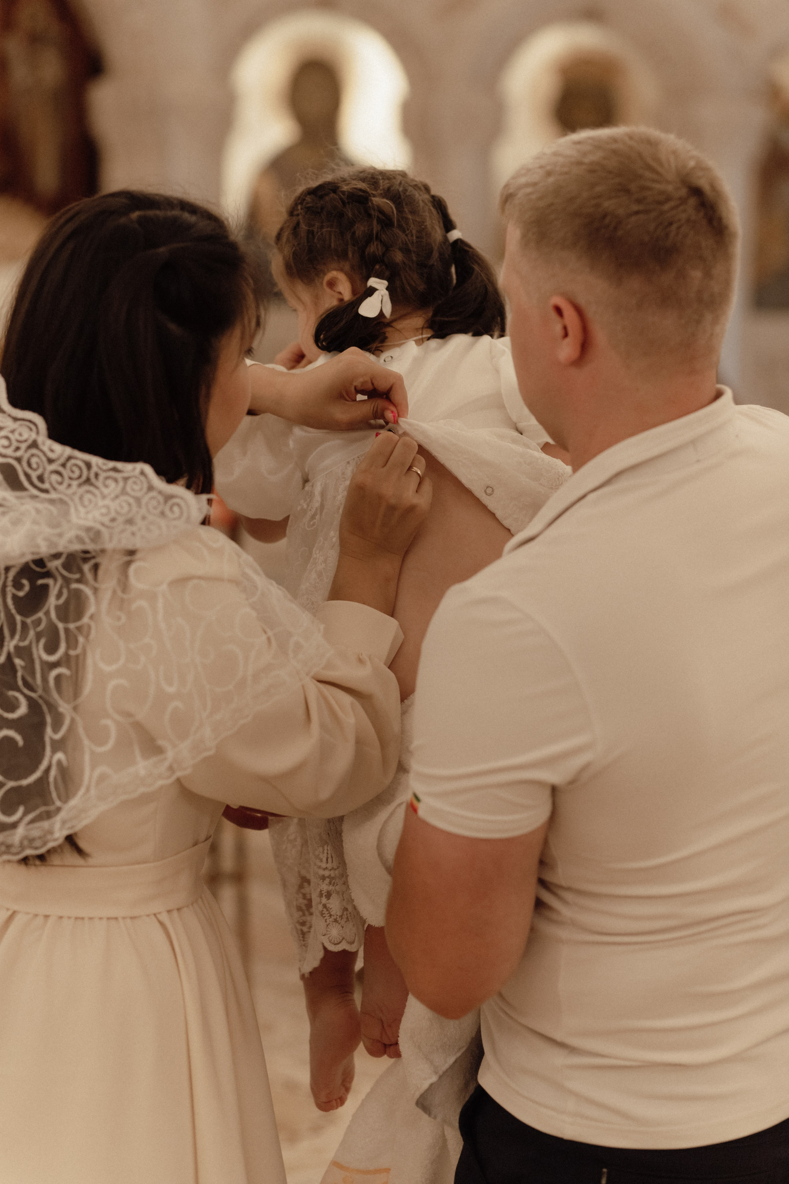 Крещение Киры. Семейный и свадебный фотограф в Челябинске Мария Леонтьева
